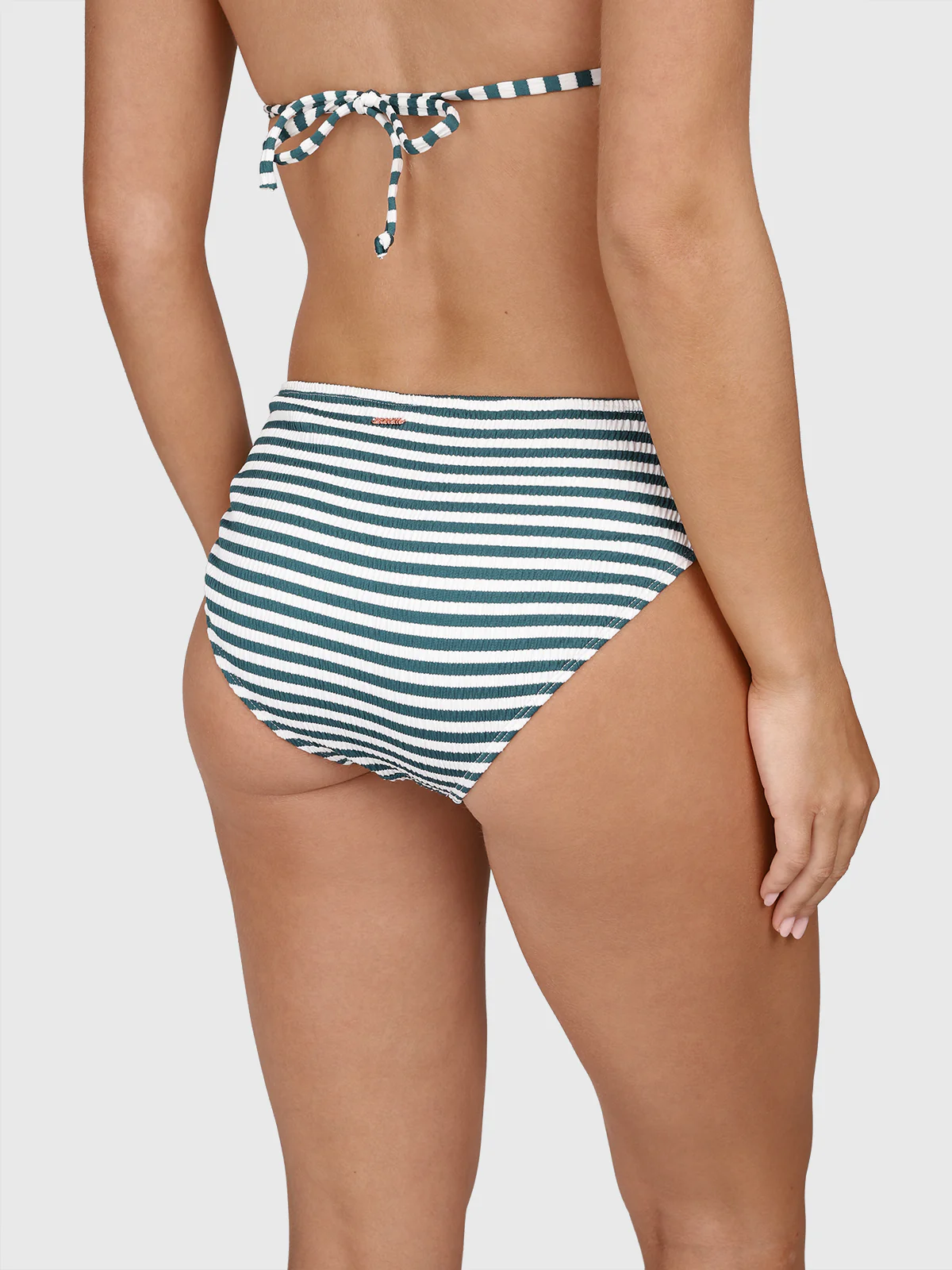 Lollypop-Stripe Women Bikini | Snow - Image 10