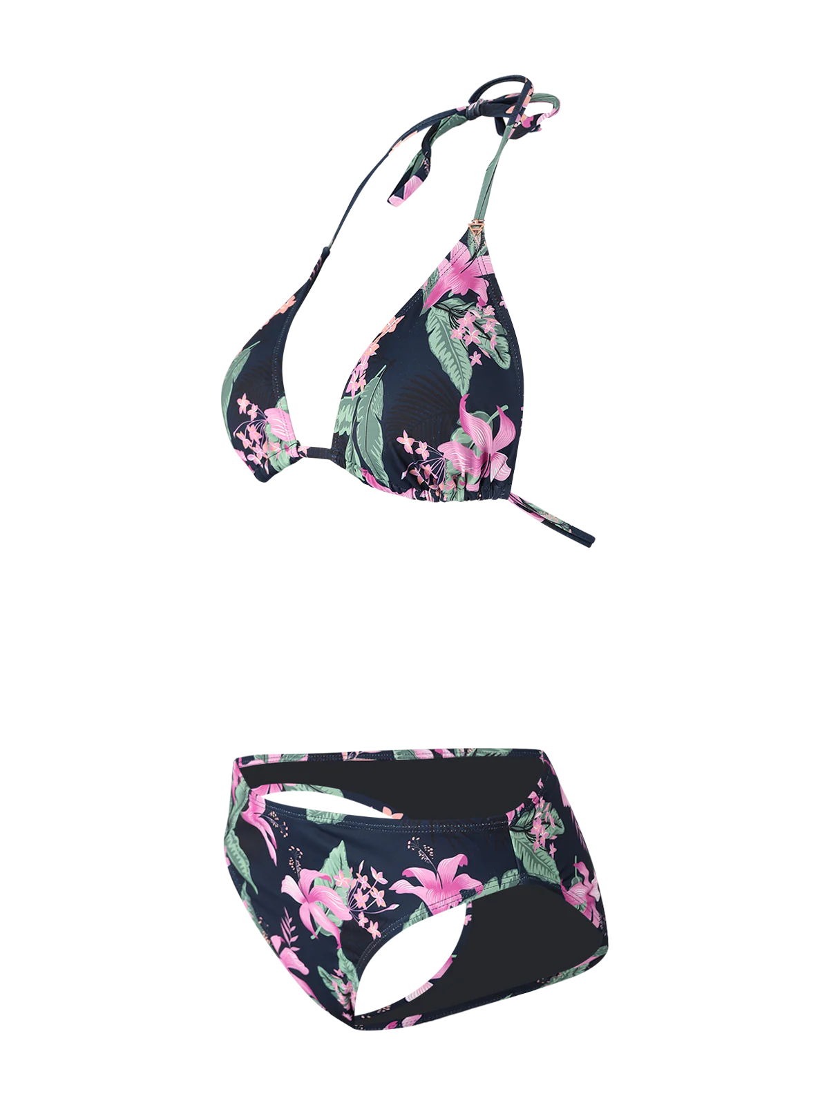 Lollypop-Tropicana Women Bikini | Indigo Blue - Image 11