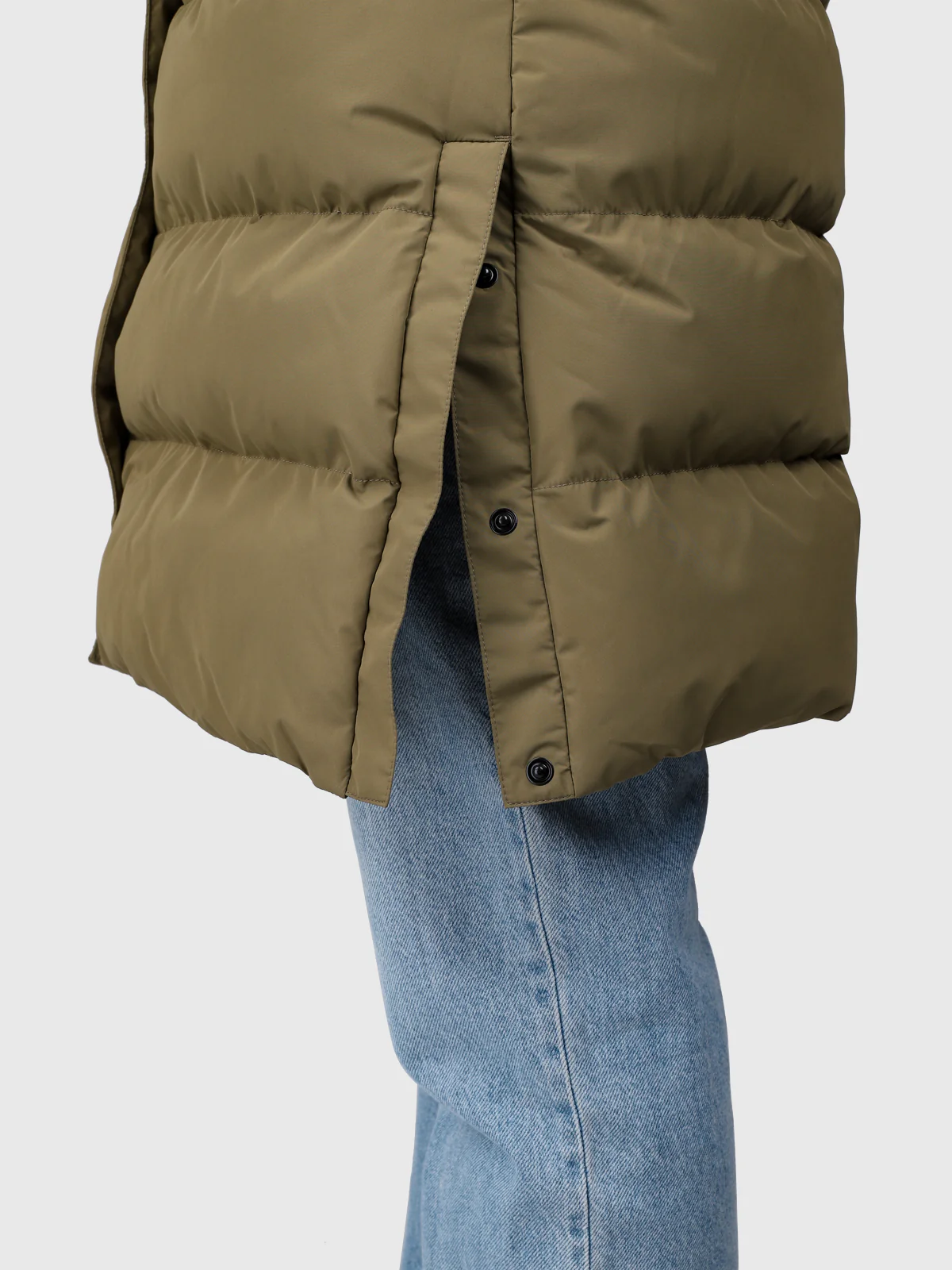 Madwell Women Puffer Jacket | Dusky Green - Image 16