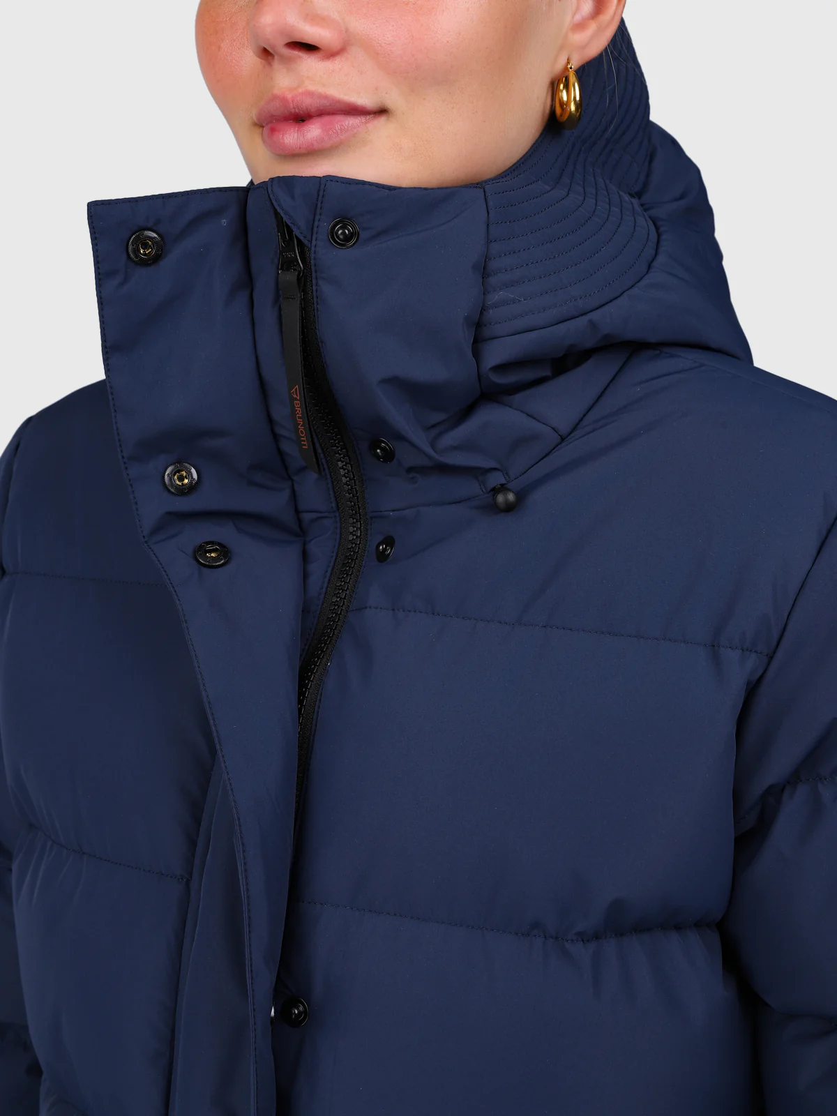 Madwell Women Puffer Jacket | Indigo Blue - Image 10