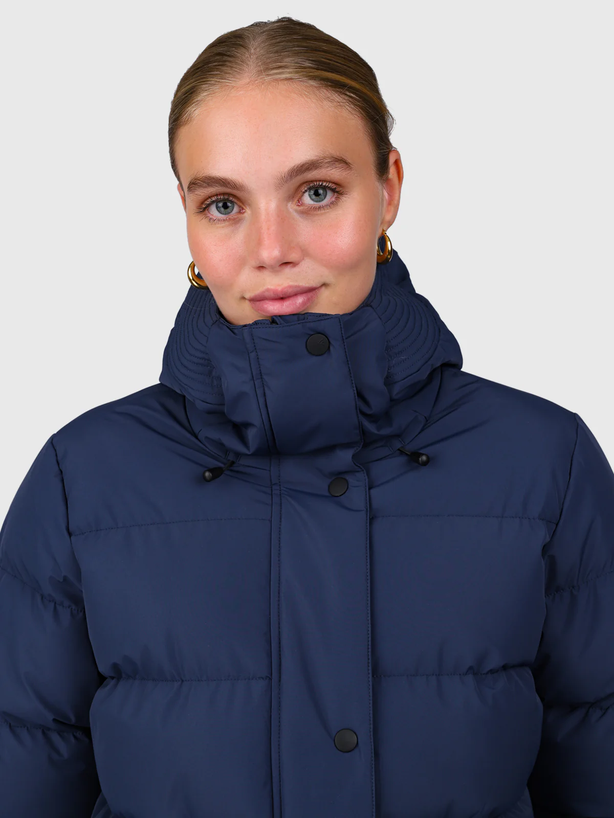 Madwell Women Puffer Jacket | Indigo Blue - Image 11
