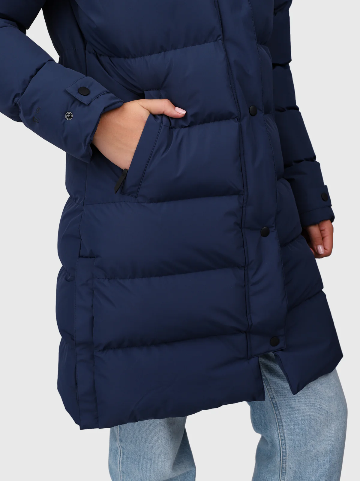 Madwell Women Puffer Jacket | Indigo Blue - Image 12