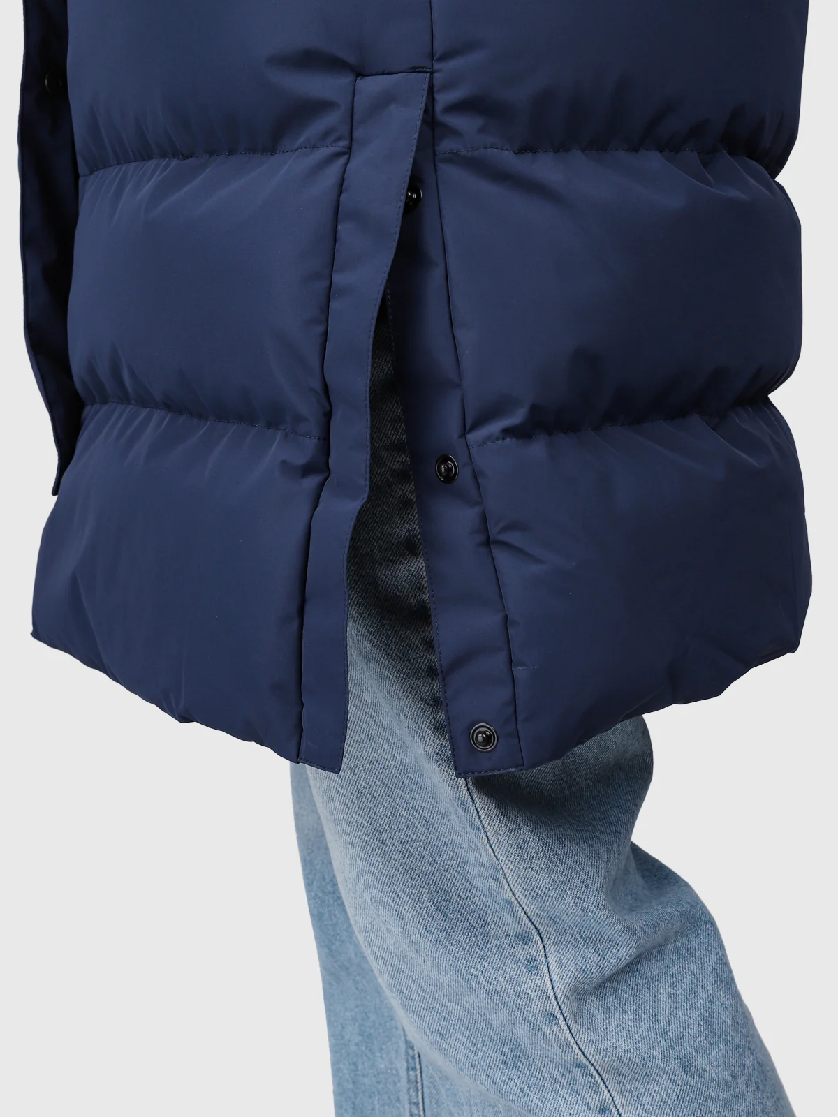 Madwell Women Puffer Jacket | Indigo Blue - Image 16