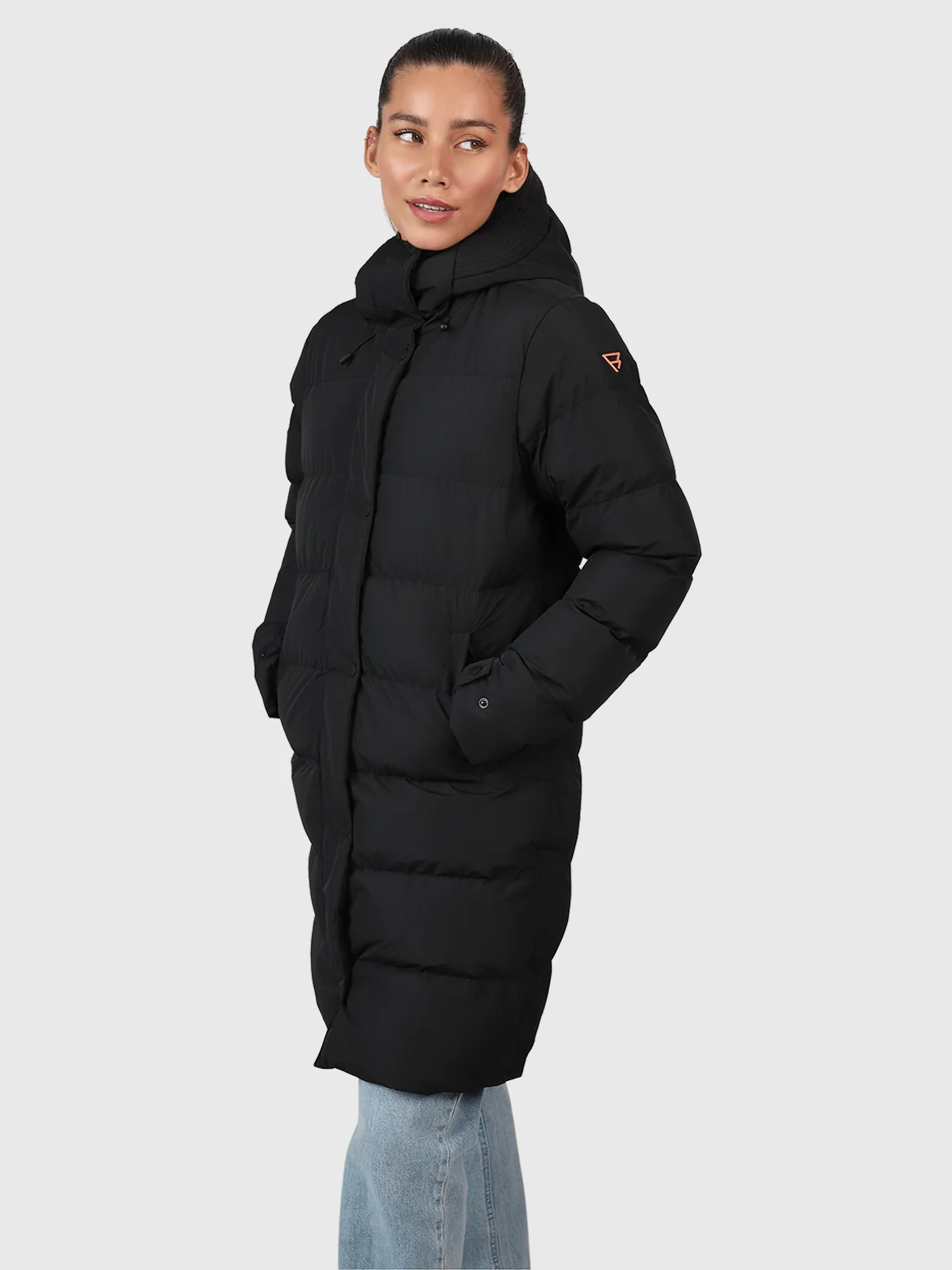 Madwell Women Puffer Jacket | Black - Image 4