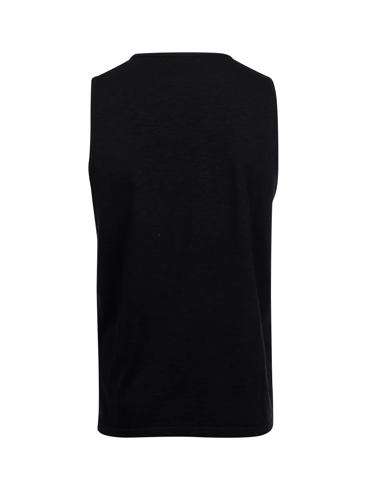 Malaku-Slub Men Singlet | Black - Image 8