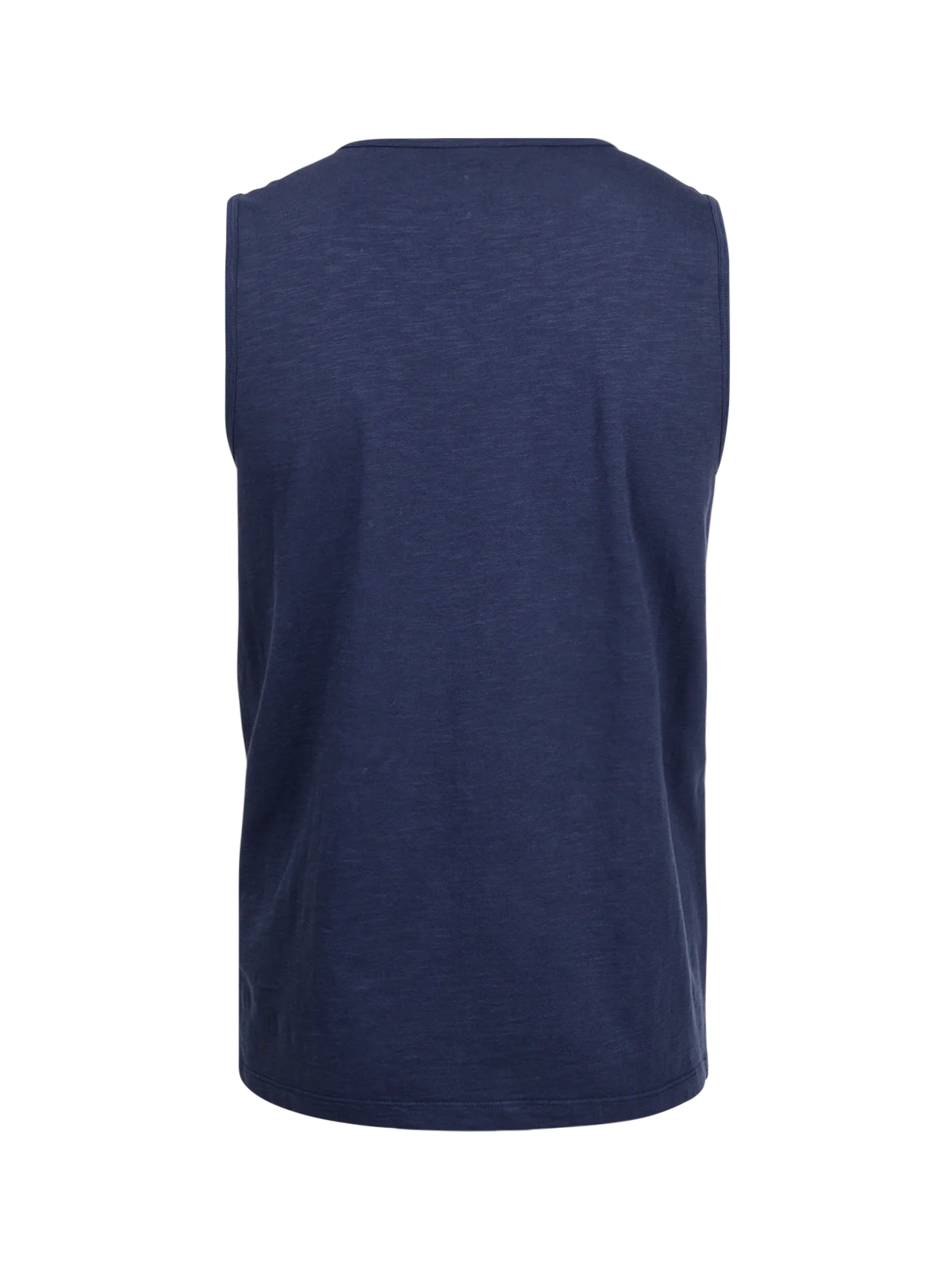 Malaku-Slub Men Singlet | Indigo Blue - Image 9
