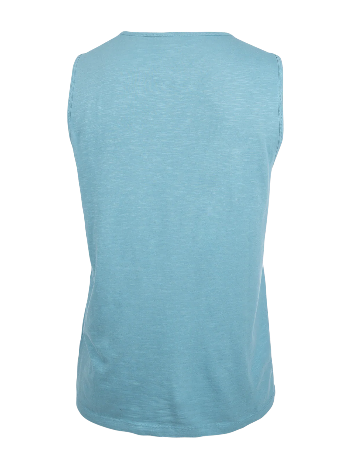 Malaku-Slub Men Singlet | Adriatic Blue - Image 8