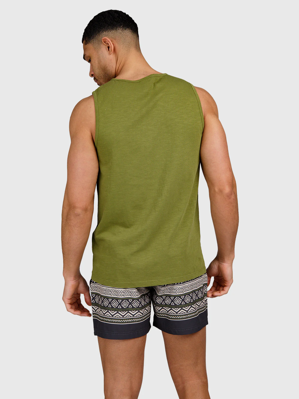 Malaku-Slub Men Singlet | Mayfly - Image 2