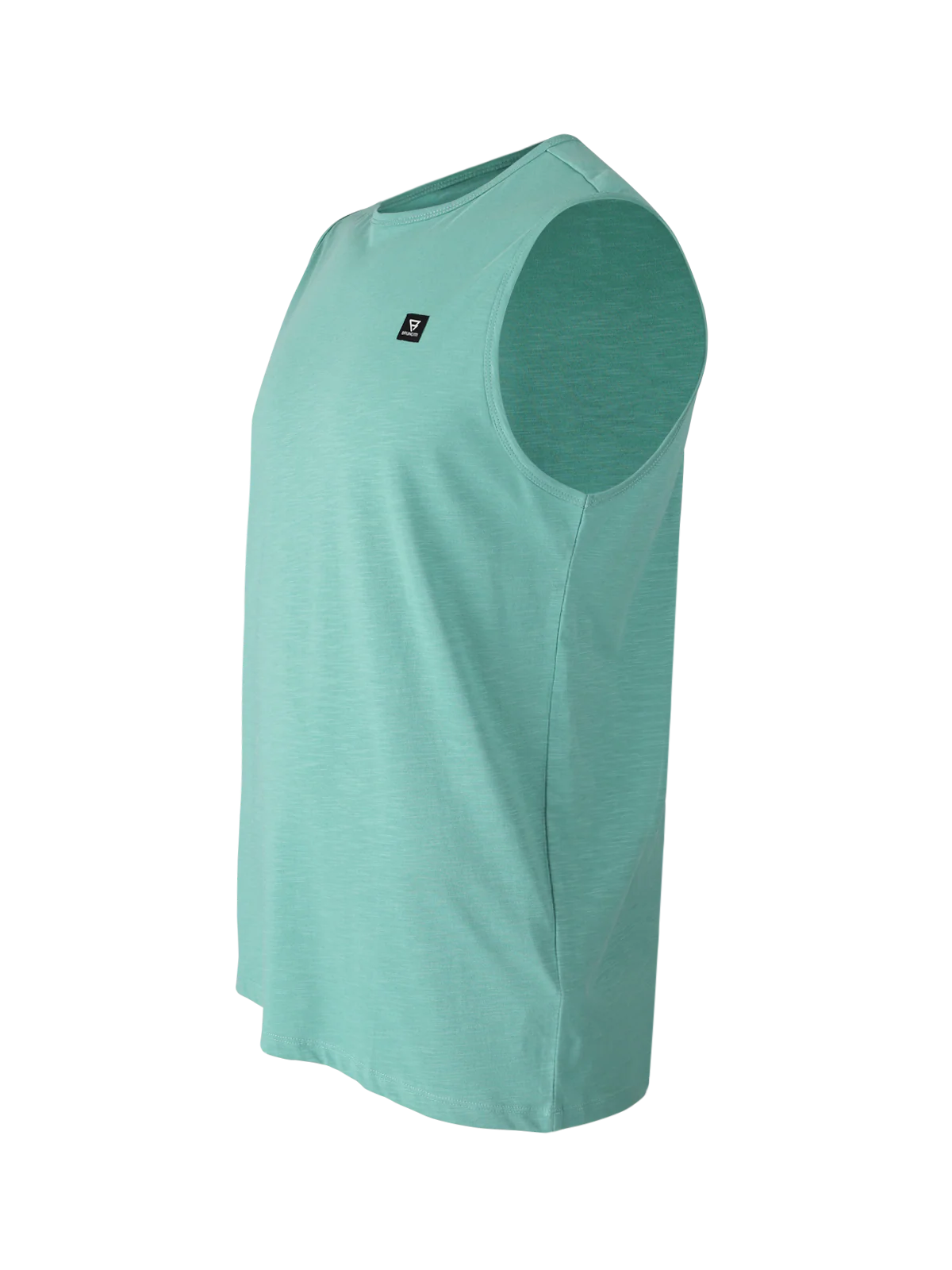 Malaku-Slub Men Singlet | Bottle Green - Image 9