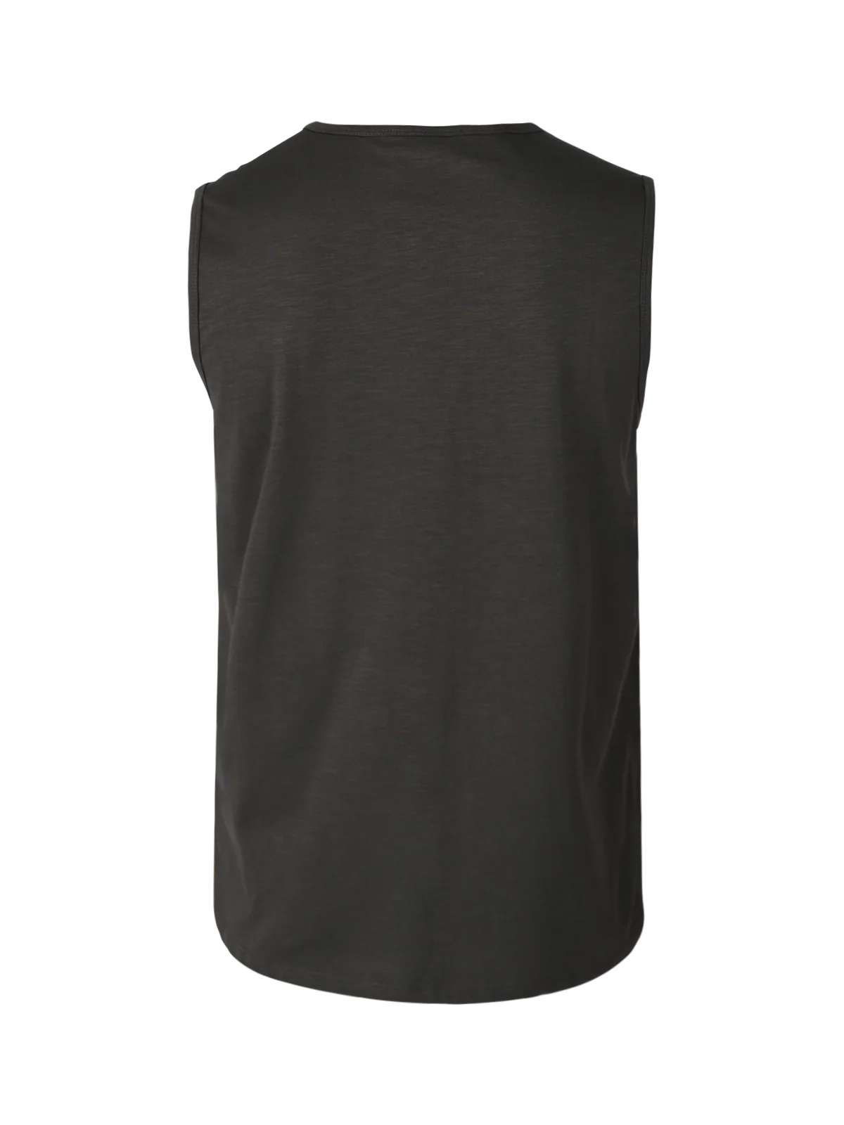 Malaku-Slub Men Singlet | Pirate Black - Image 8