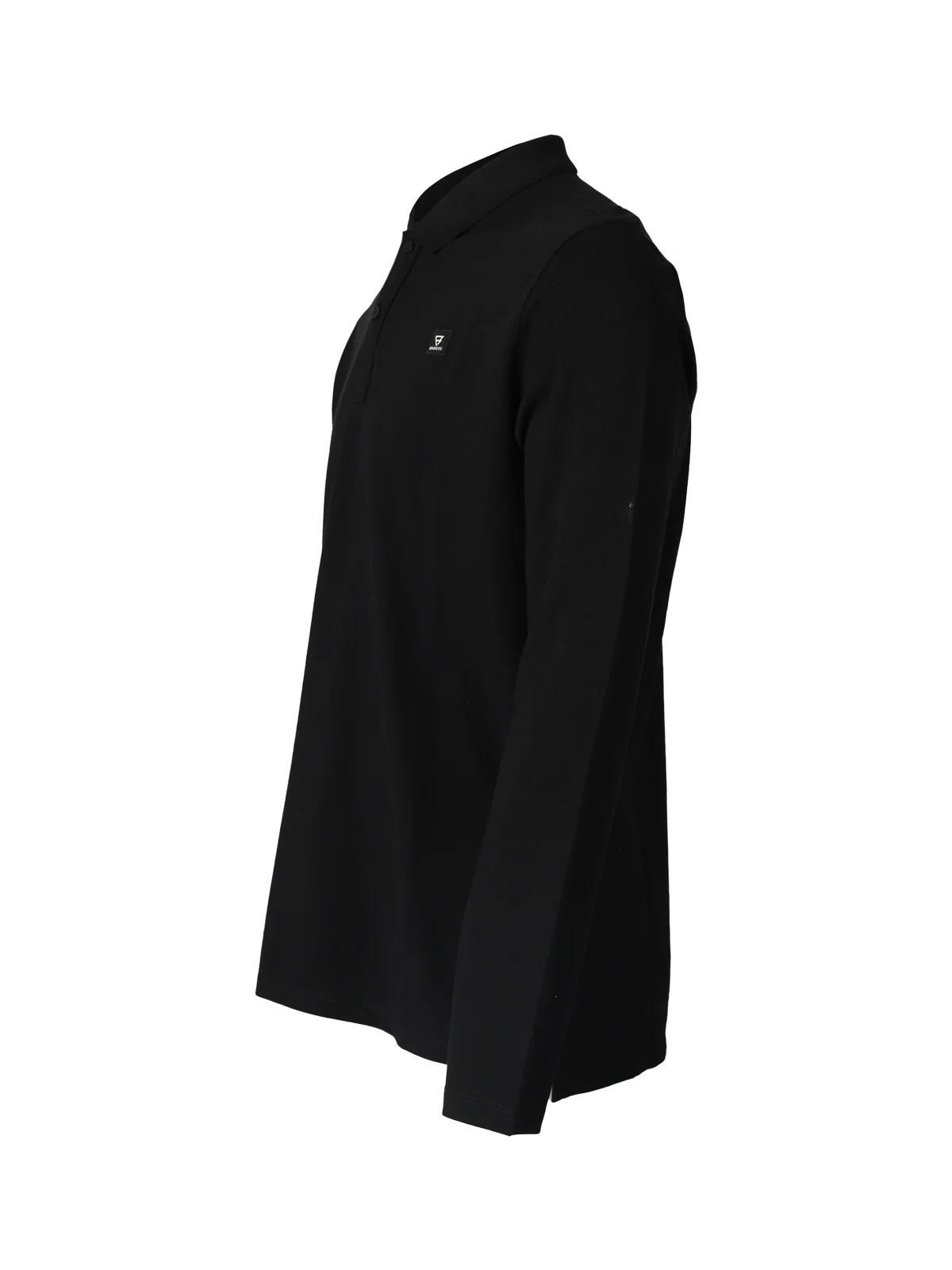 Manica Men Polo Longsleeve | Black - Image 9