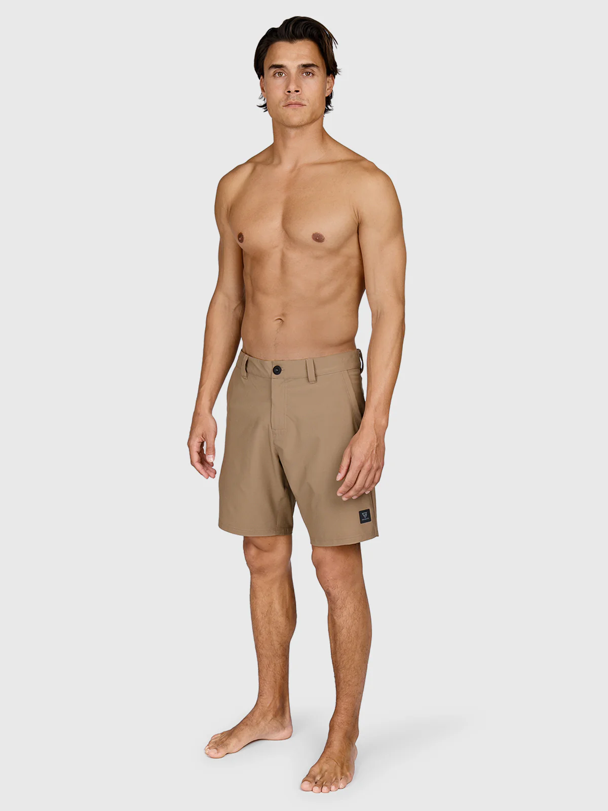 Marret Men Hybrid Shorts | Shitake - Image 4