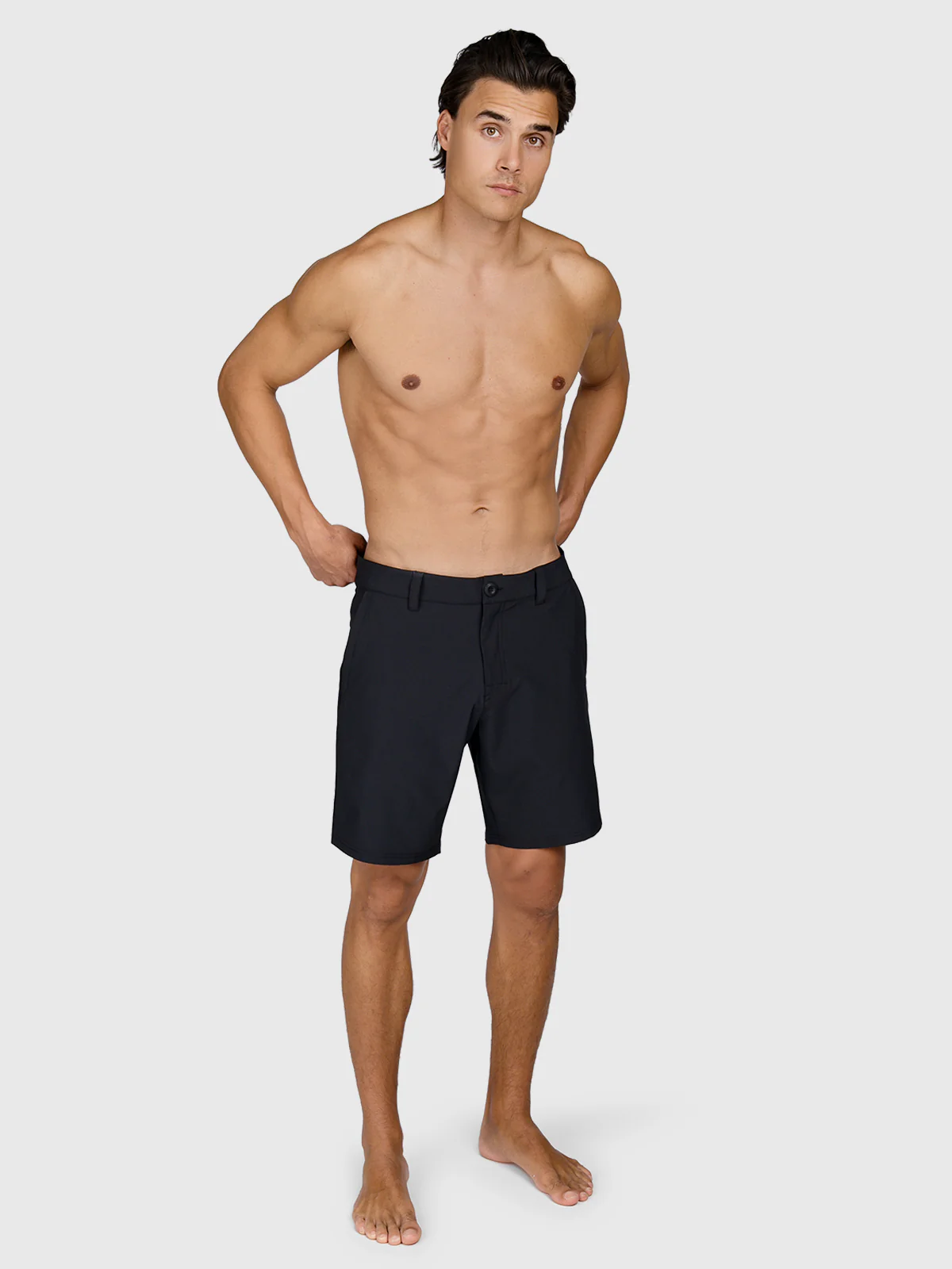 Marret Men Hybrid Shorts | Black - Image 5