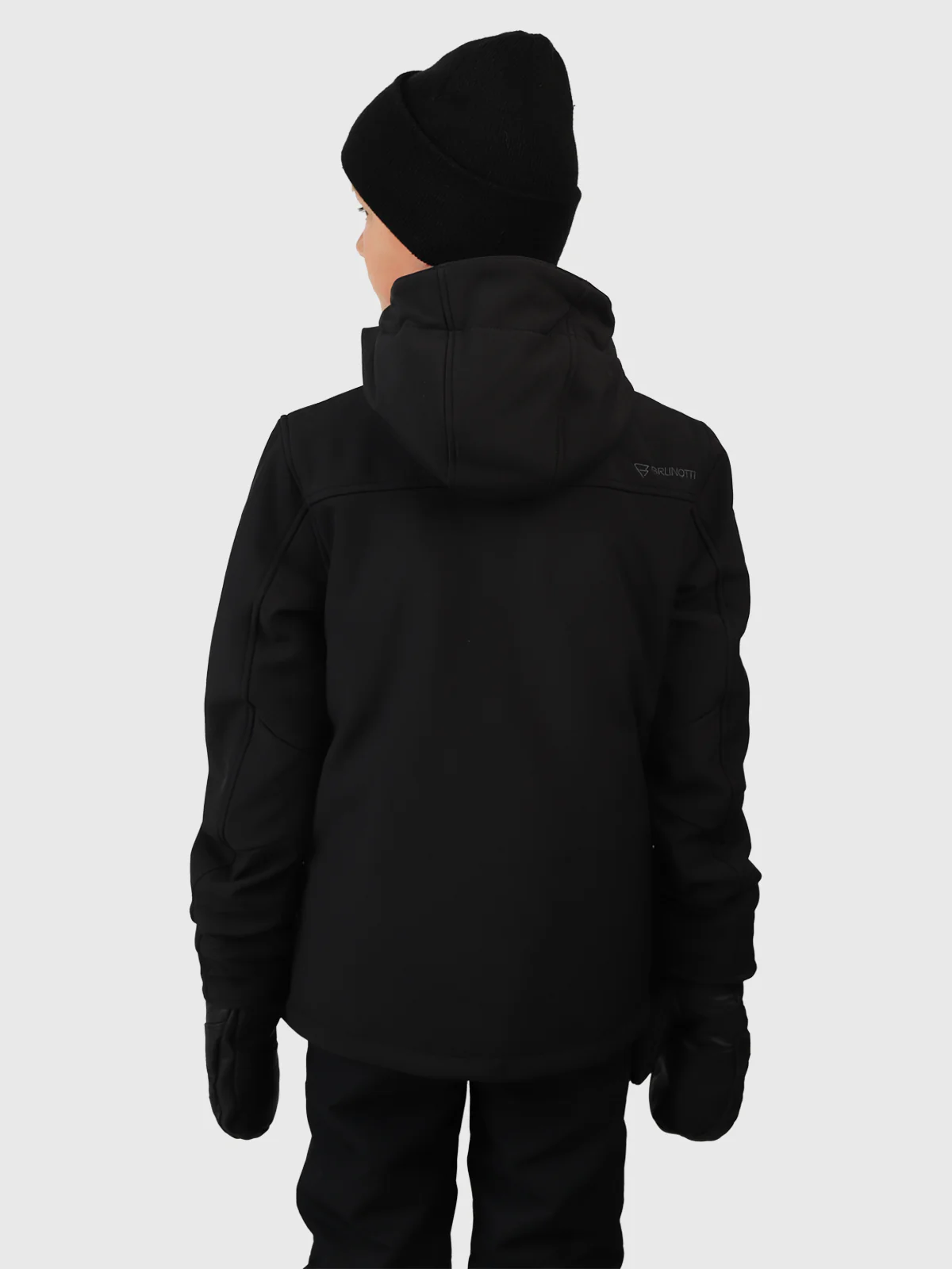 Marsaly-N Boys Softshell Jacket | Black - Image 2
