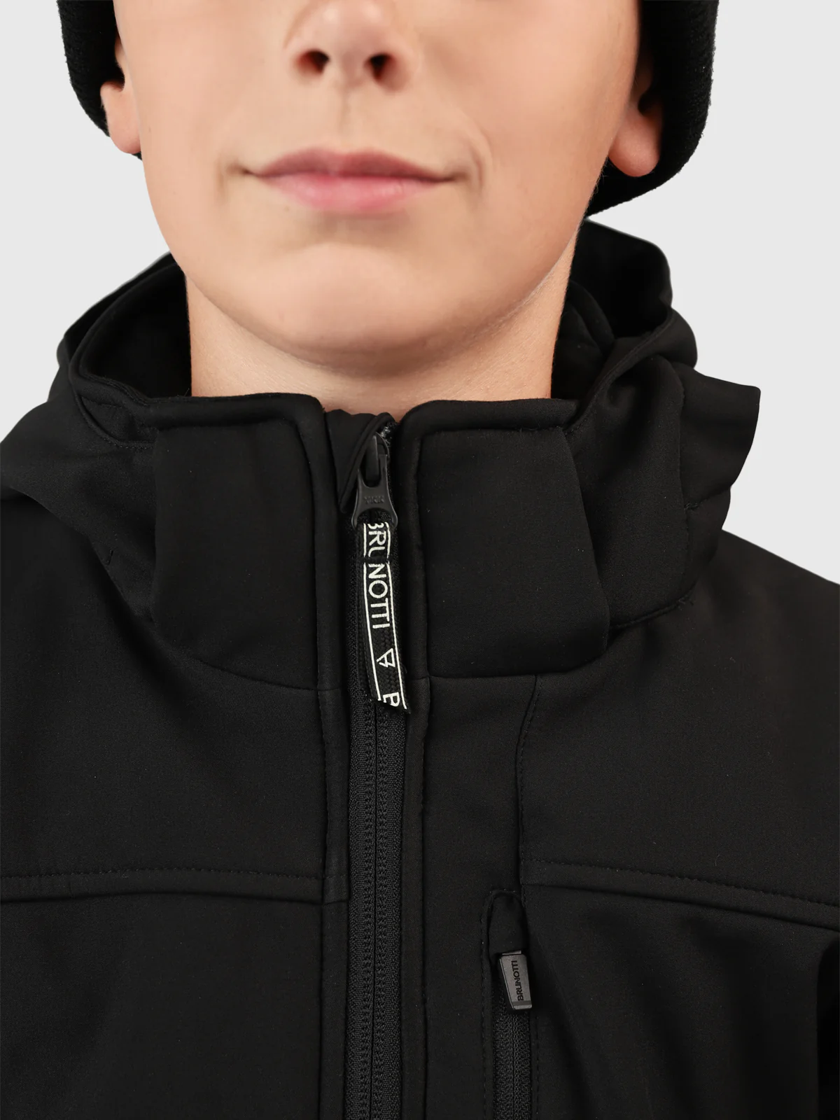 Marsaly-N Boys Softshell Jacket | Black - Image 6