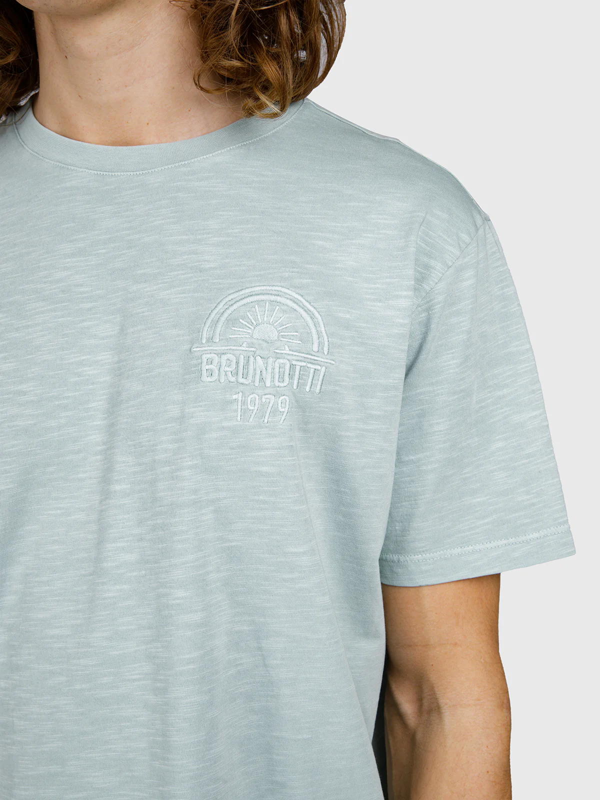 Mattey Men T-shirt | Mist - Image 6