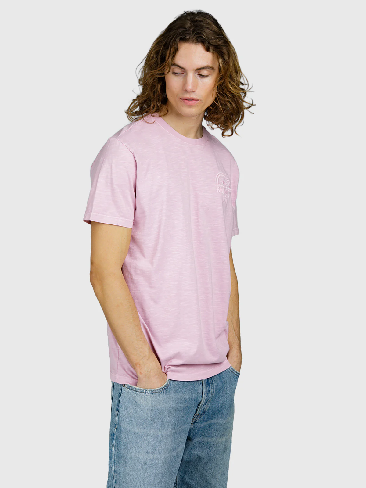 Mattey Men T-shirt | Mauve Mist - Image 3