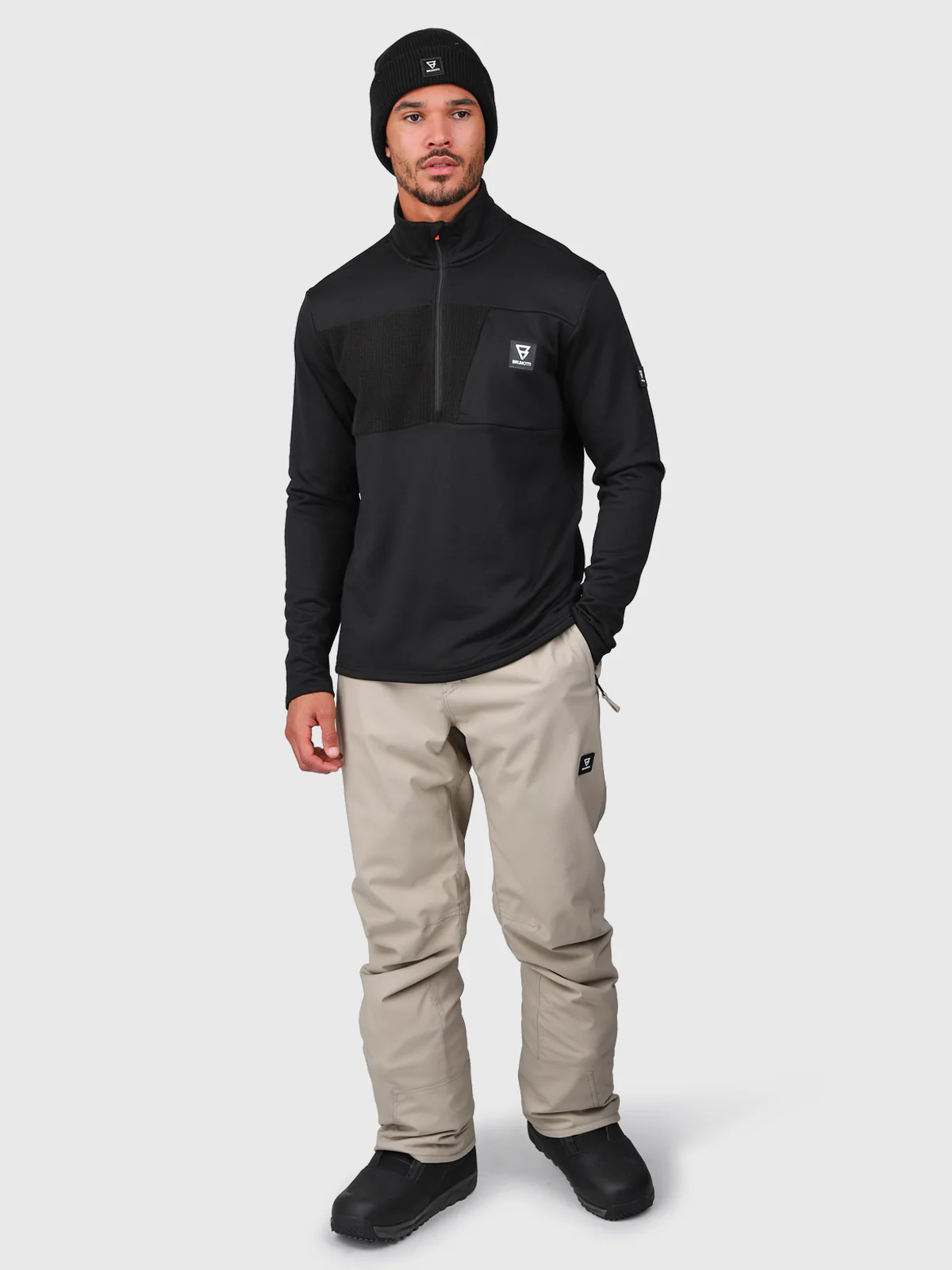 Mattish Men Fleece | Black - Image 5