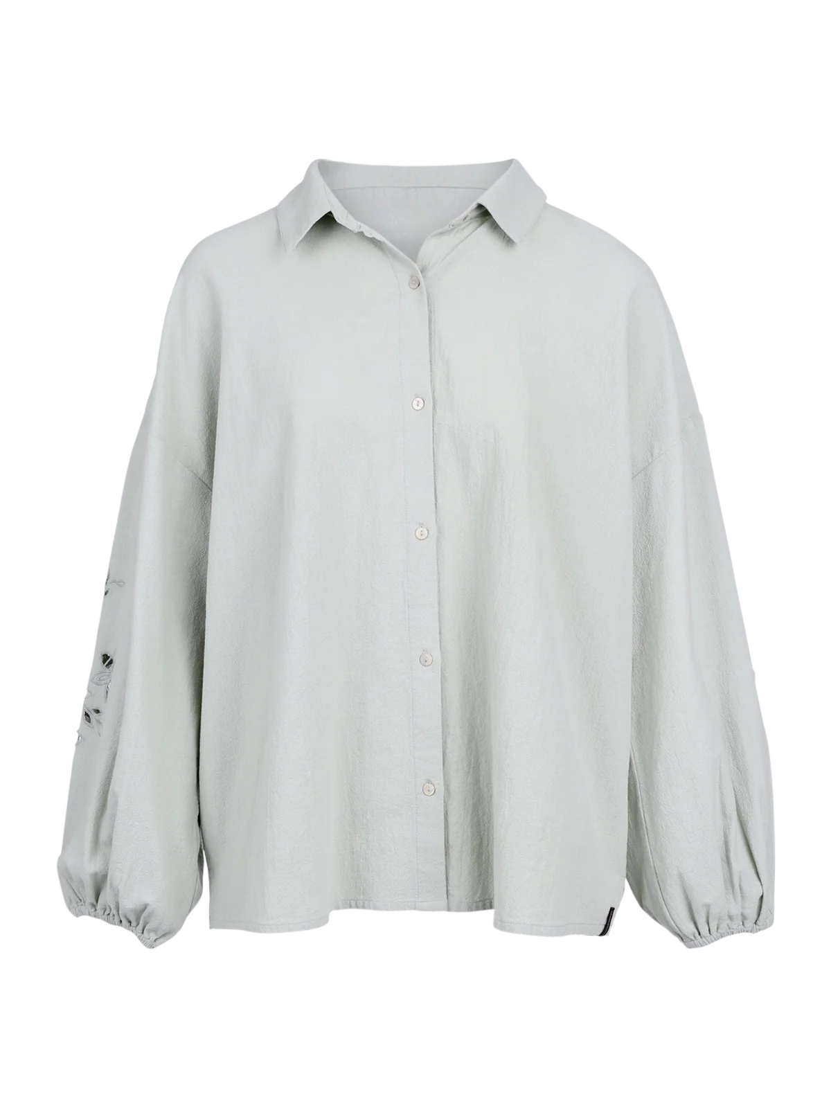 Maysa Women Shirt | Aqua Grey - Image 7
