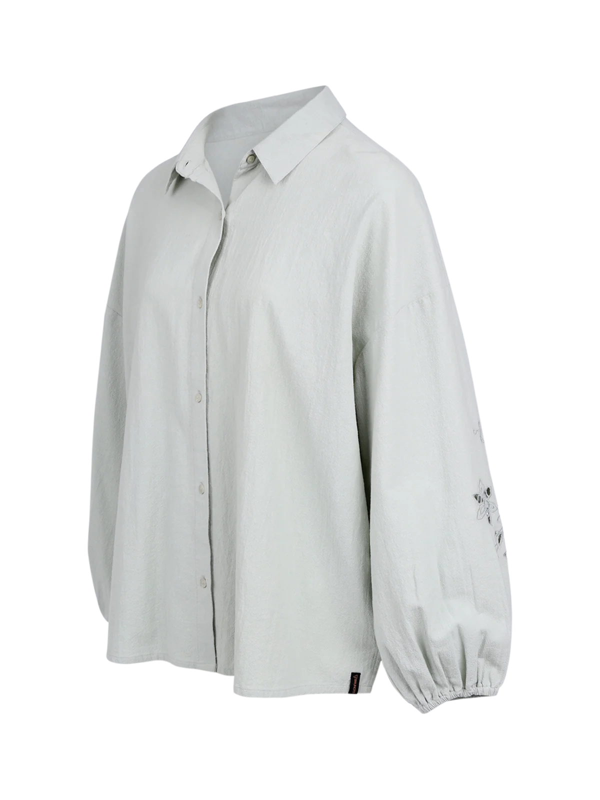 Maysa Women Shirt | Aqua Grey - Image 9