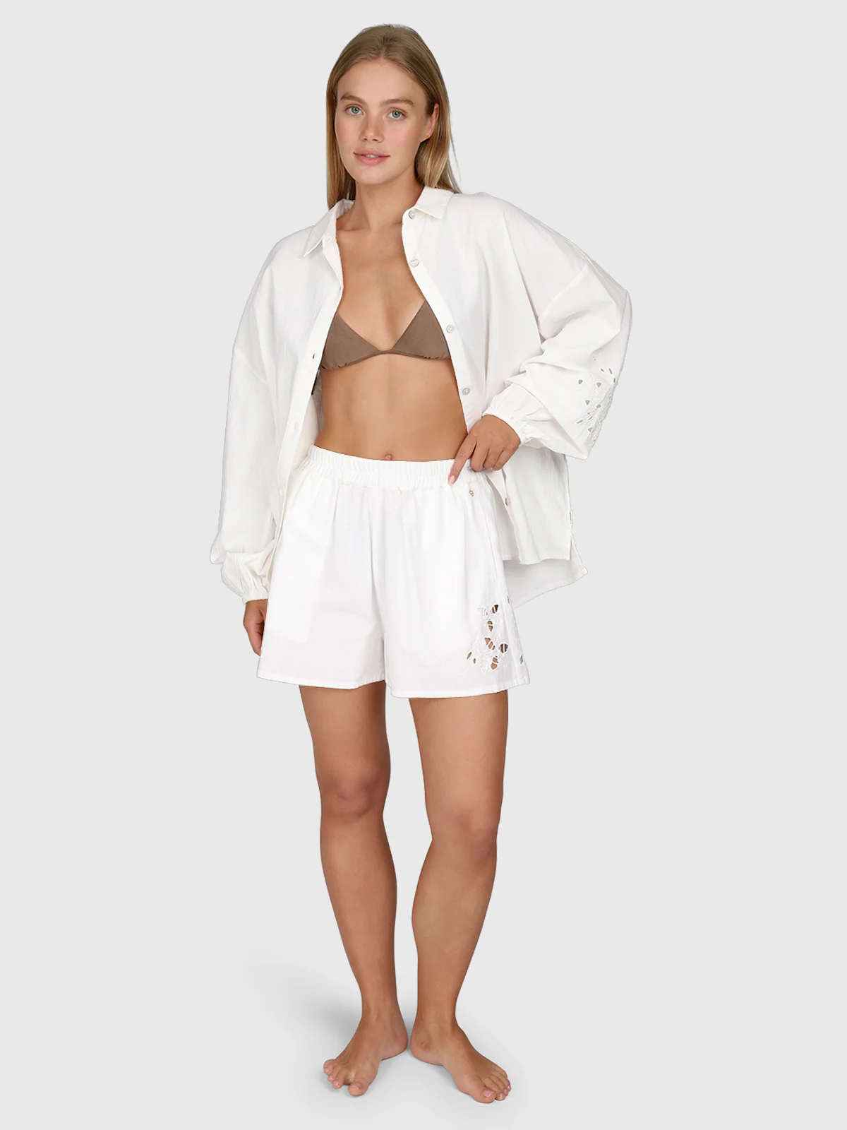Maysa Women Shirt | Snow - Image 6