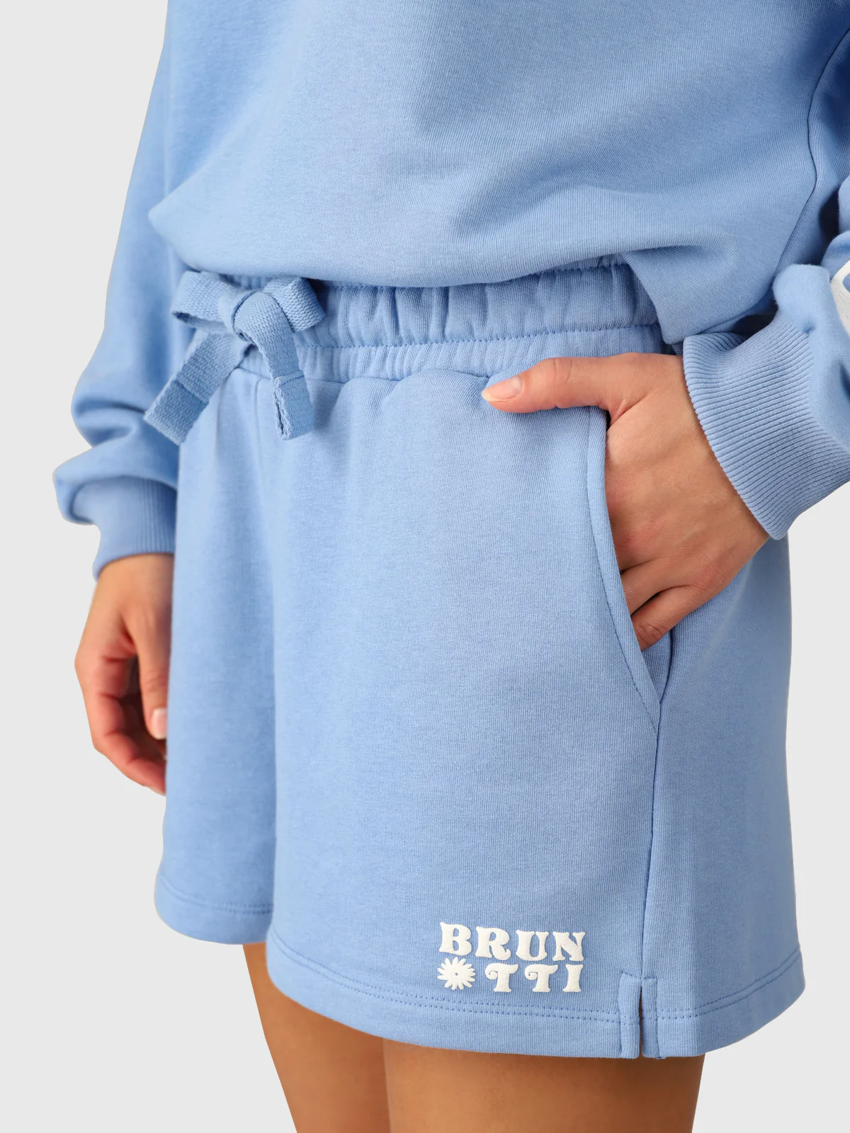 Milly Women Sweat Short | Bluebell - Image 6