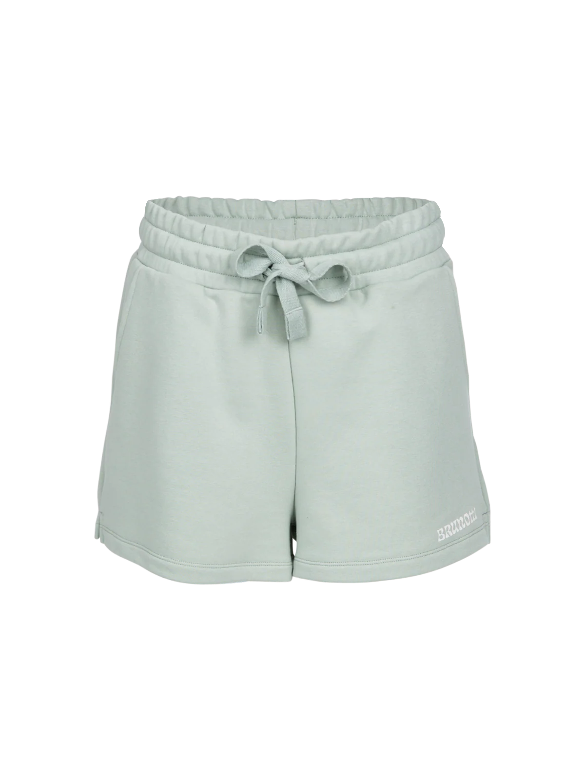 Milly Women Sweat Short | Aqua Grey - Image 7