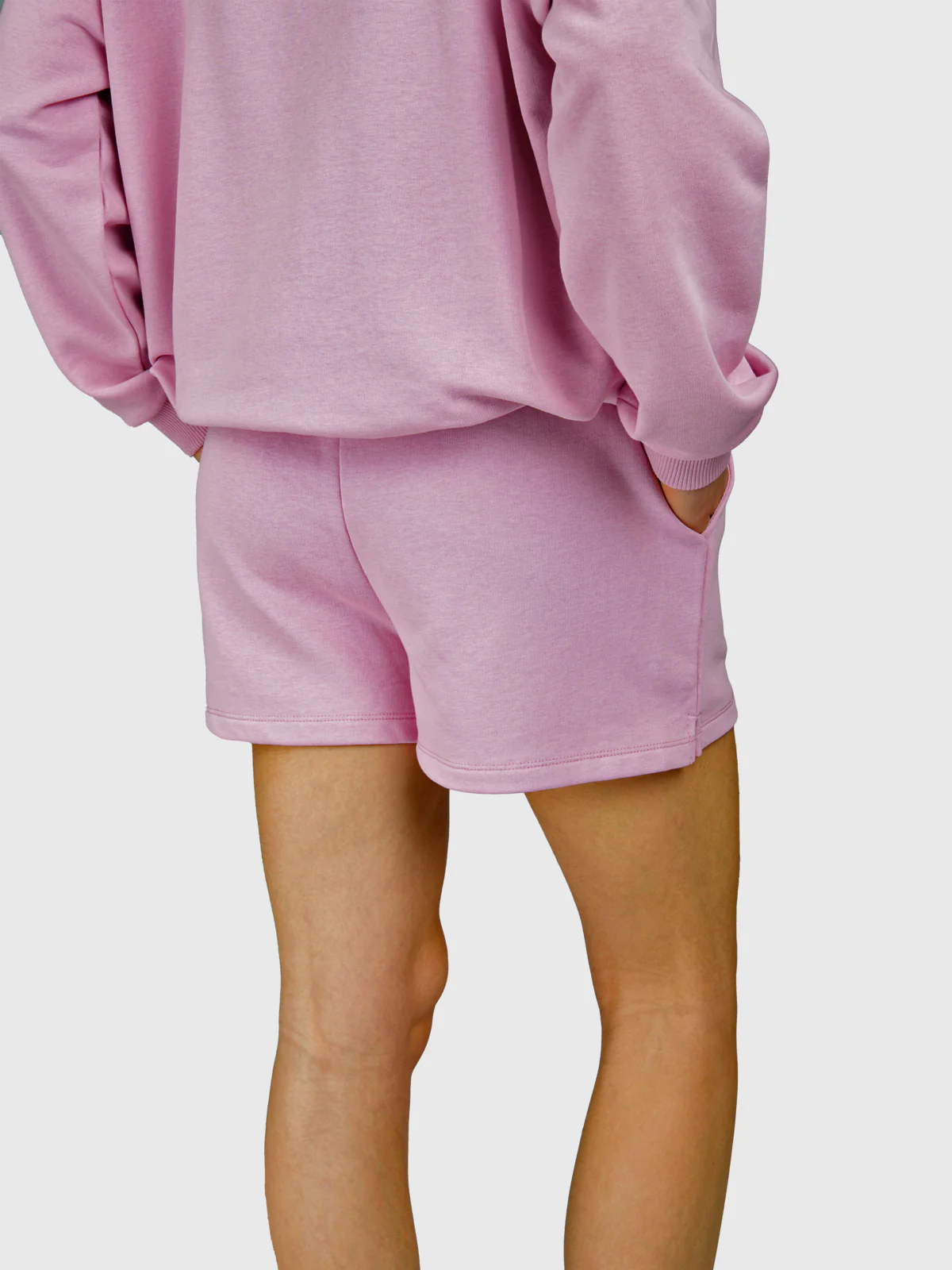 Milly Women Sweat Short | Mauve Mist - Image 11