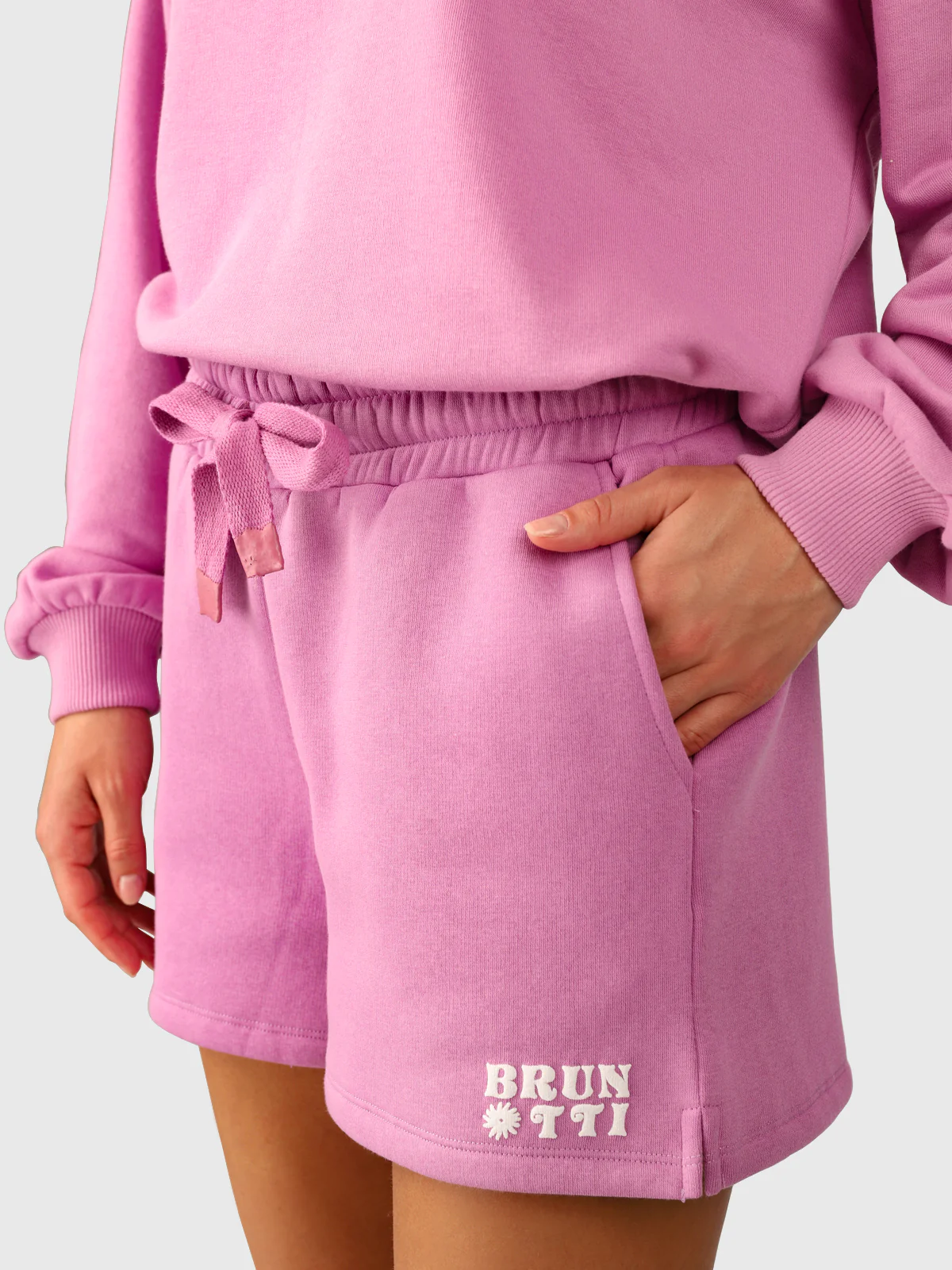Milly Women Sweat Short | Violet - Image 6