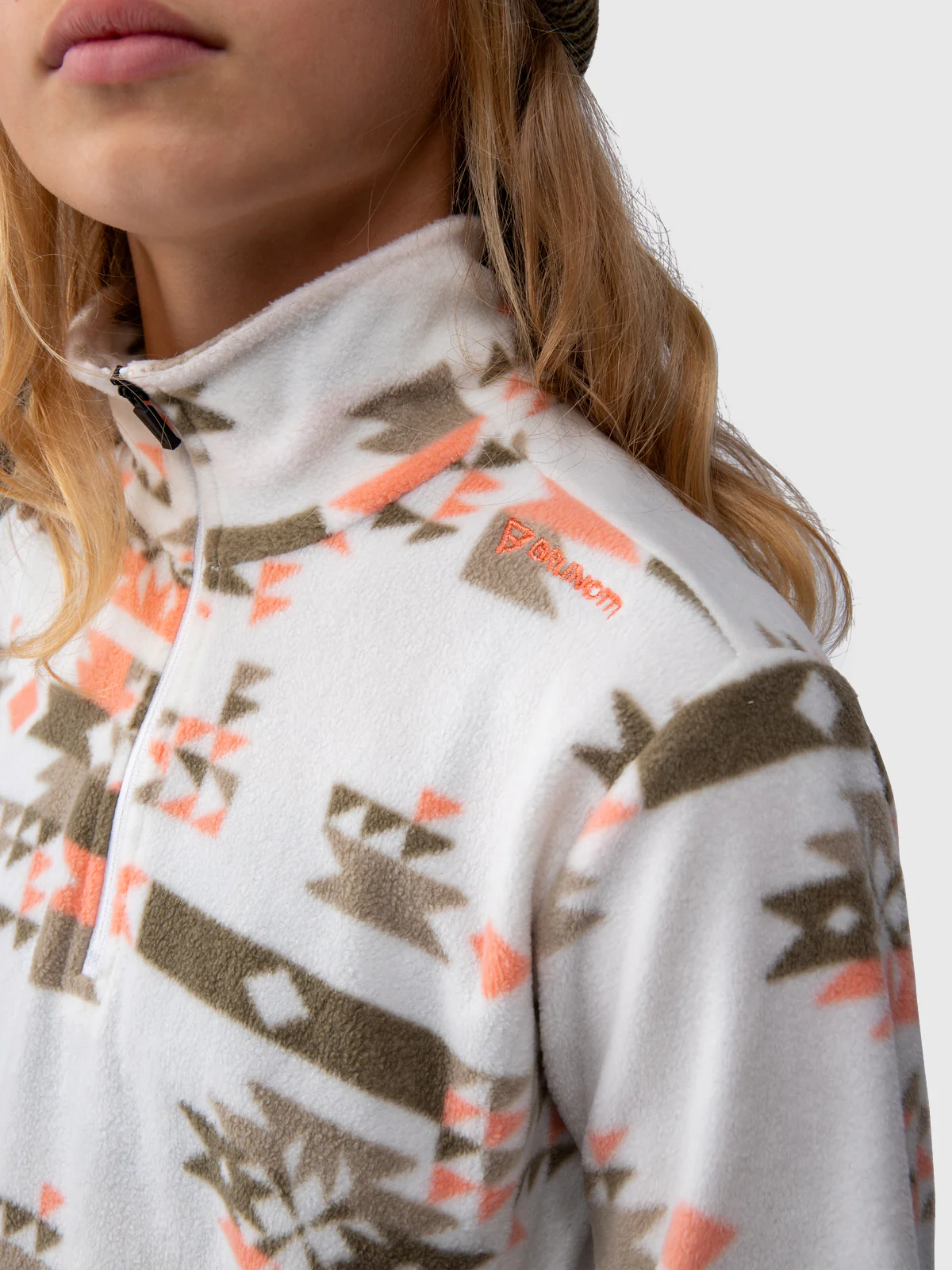 Mismy-Print Girls Fleece | Arctic Desert Flower - Image 10