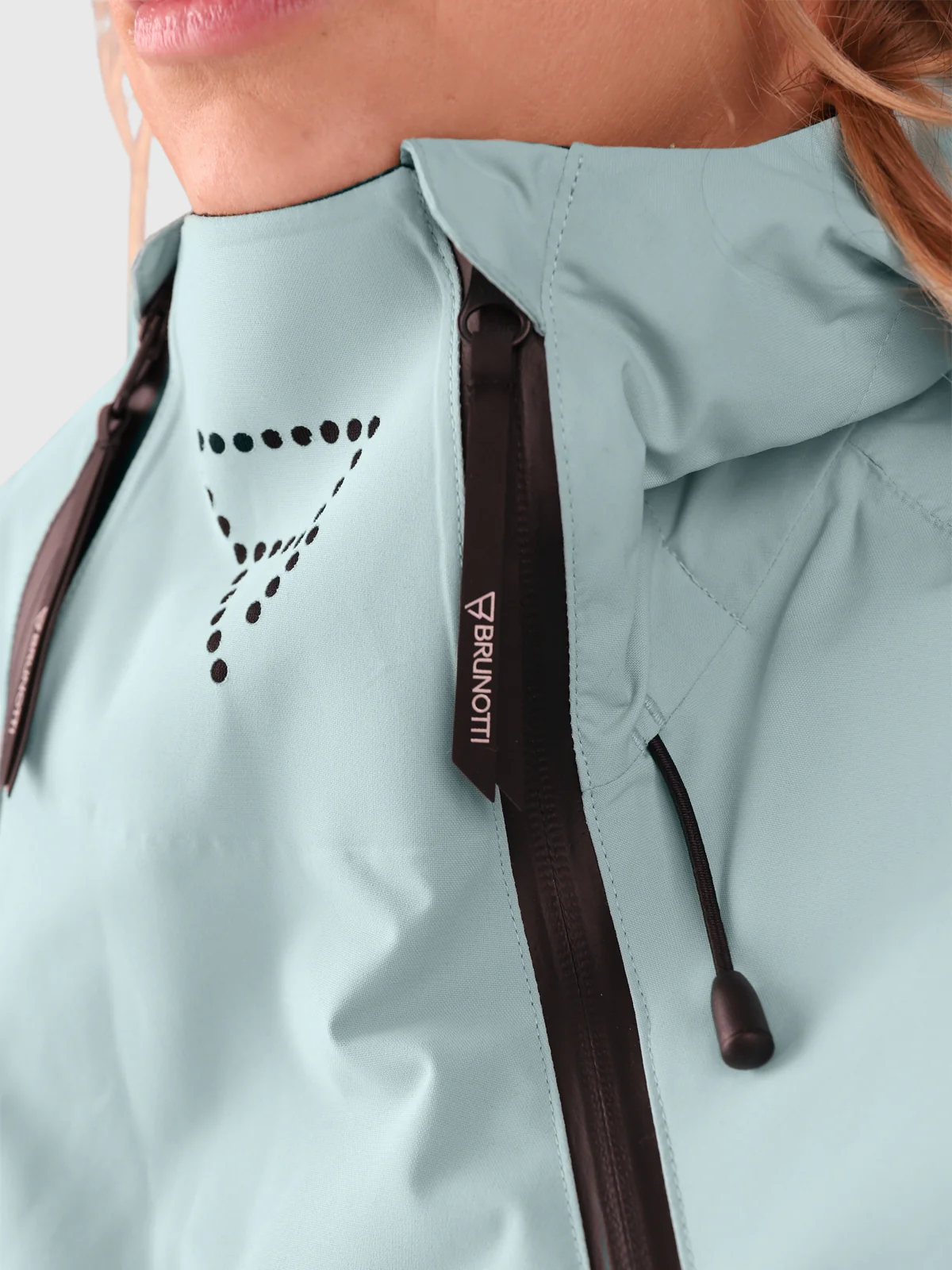Mojavasa-S Women Anorak Snow Jacket | Sea Green - Image 12