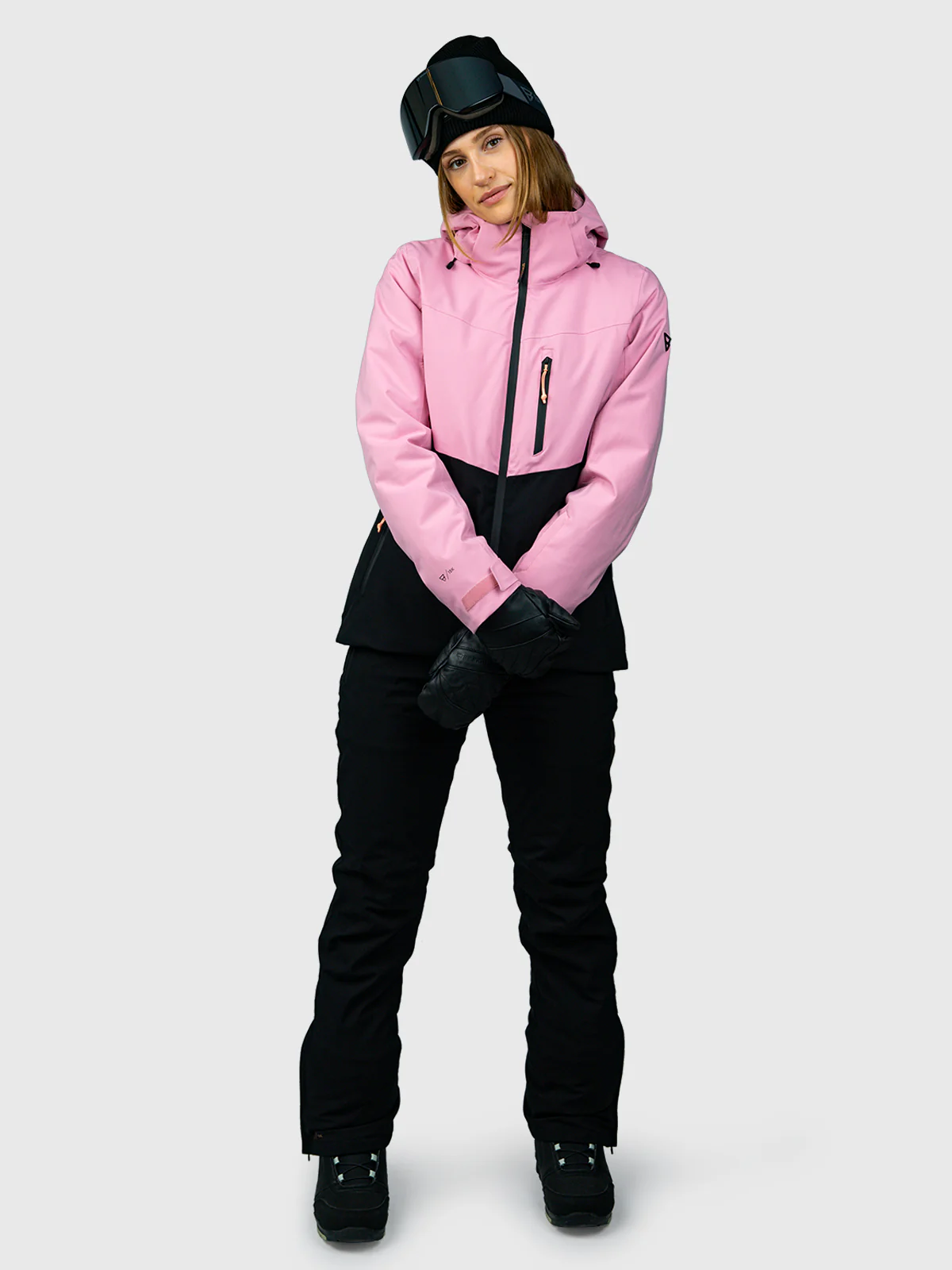 Montacia Women Snow Jacket | Dusty Pink - Image 5