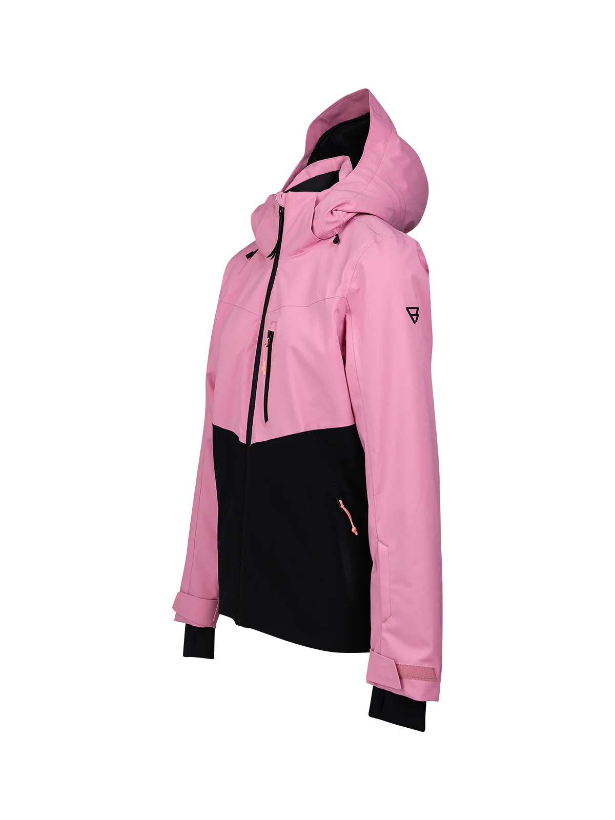 Montacia Women Snow Jacket | Dusty Pink - Image 9