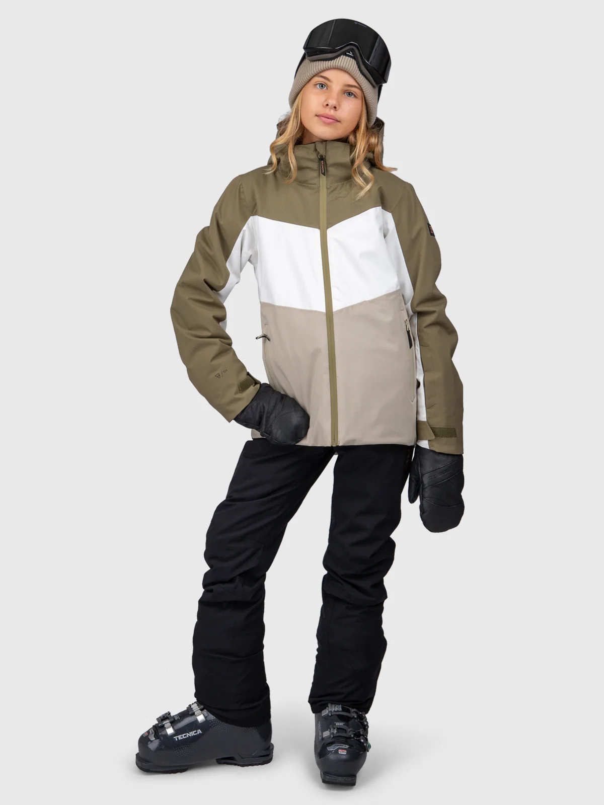 Montacy Girls Snow Jacket | Fungi - Image 5