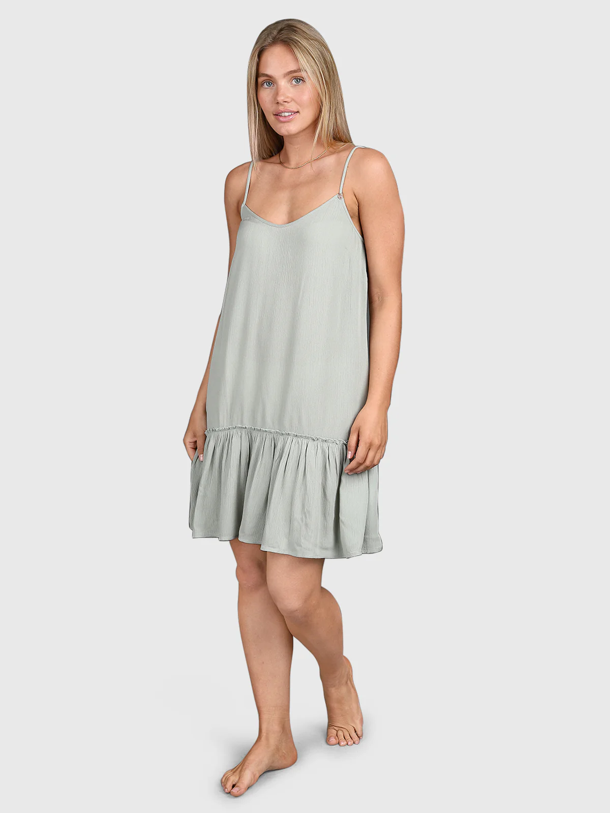 Nami Women Dress | Aqua Grey - Image 5