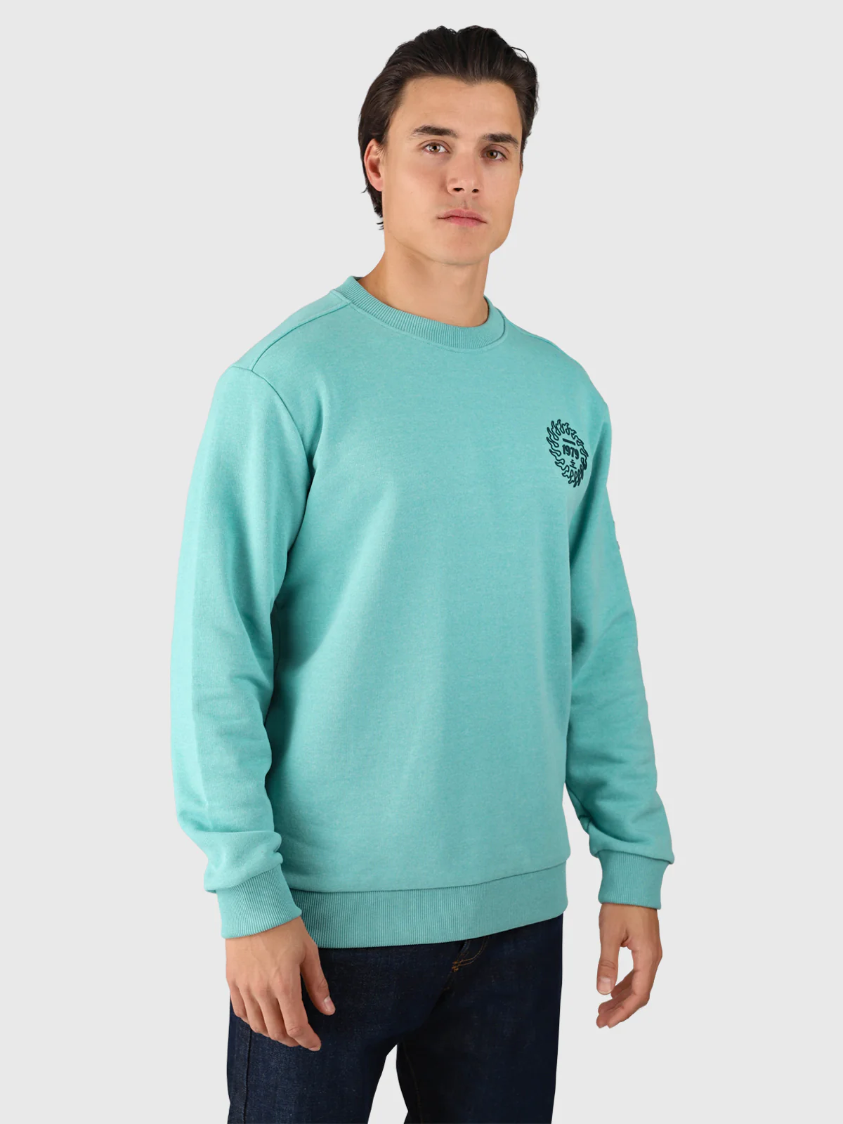 Naval Men Sweater | Bottle Green - Image 4
