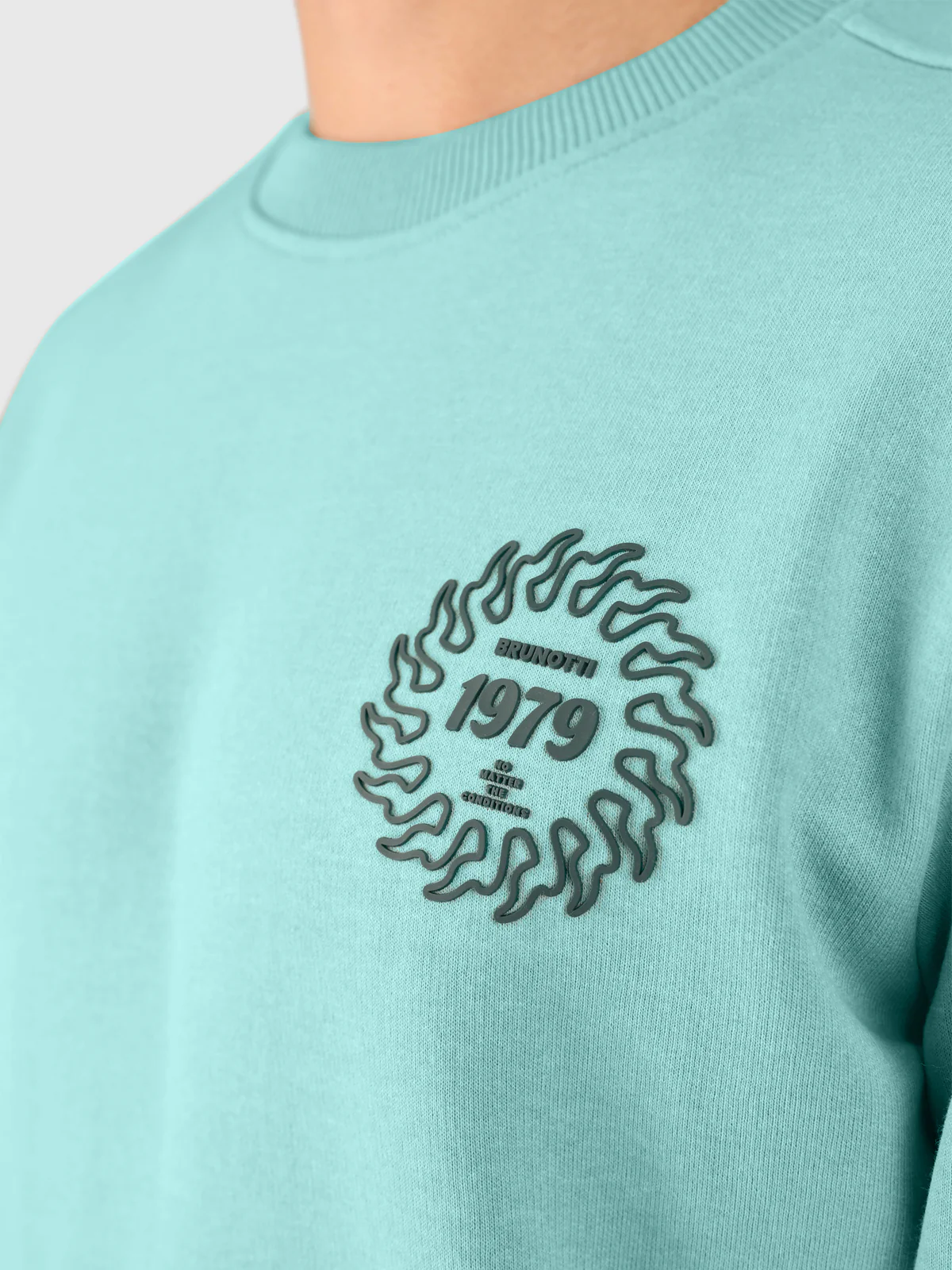 Naval Men Sweater | Bottle Green - Image 7