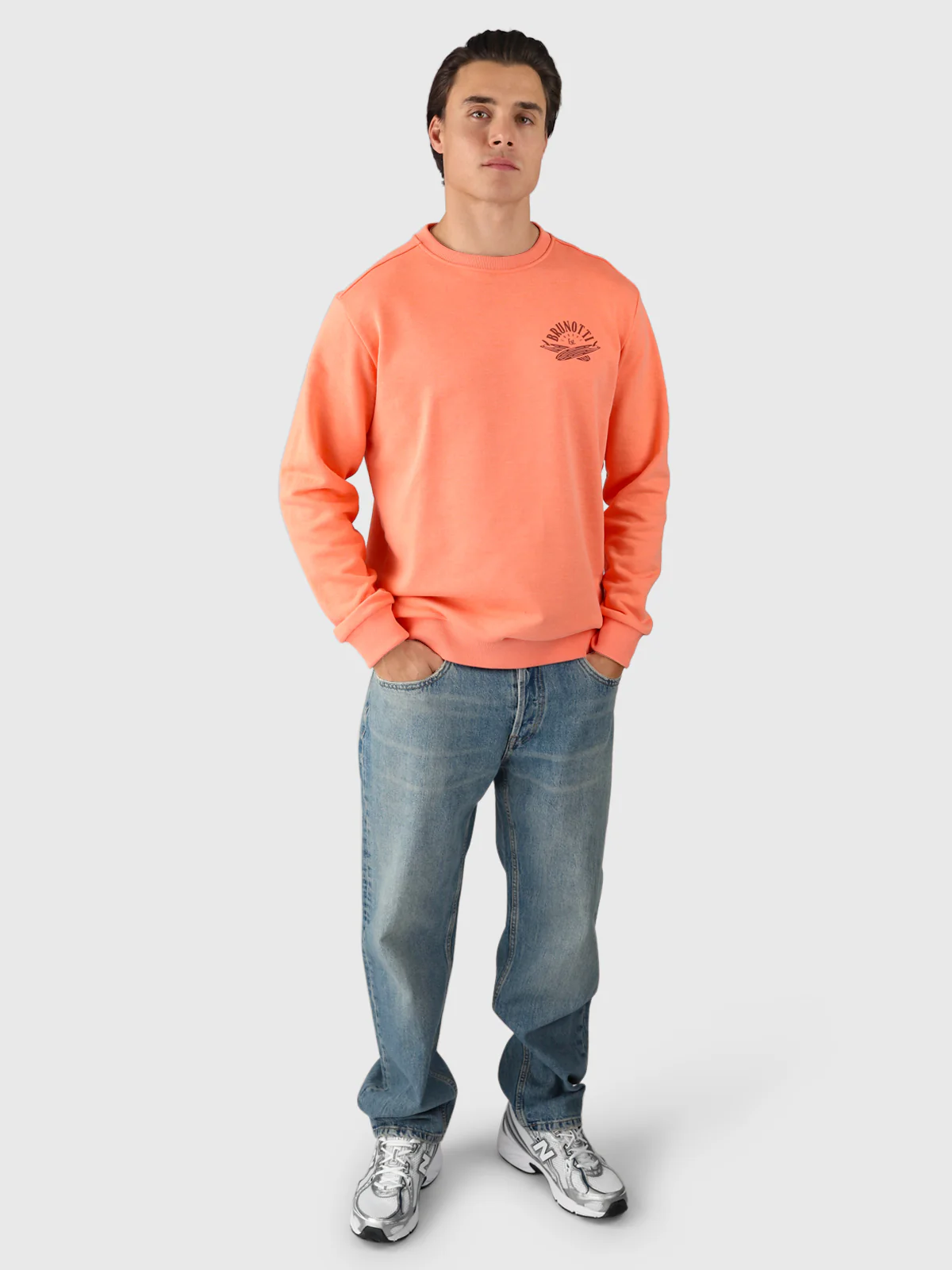 Naval Men Sweater | Melon - Image 5