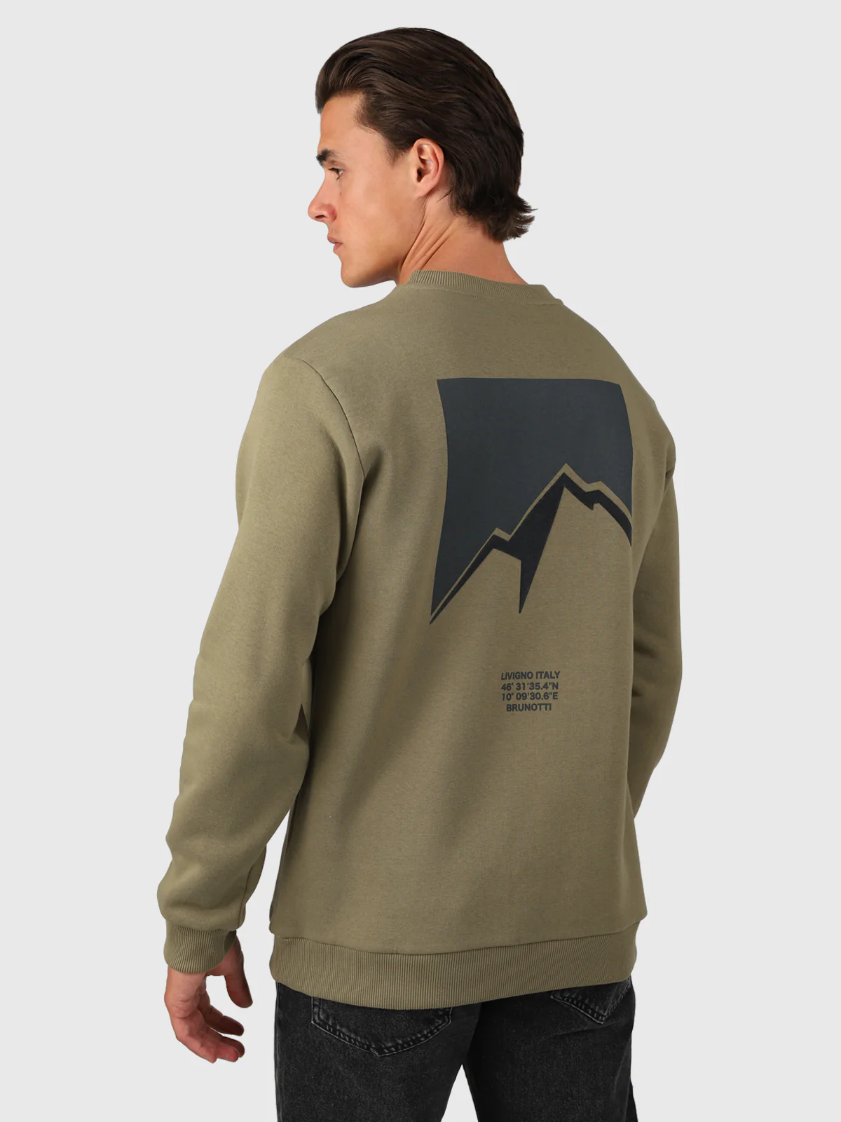 Navaldor Men Sweater | Dusky Green - Image 2