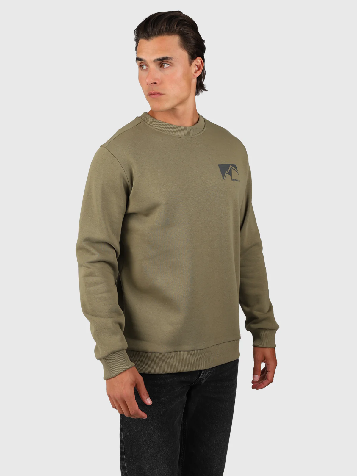 Navaldor Men Sweater | Dusky Green - Image 3