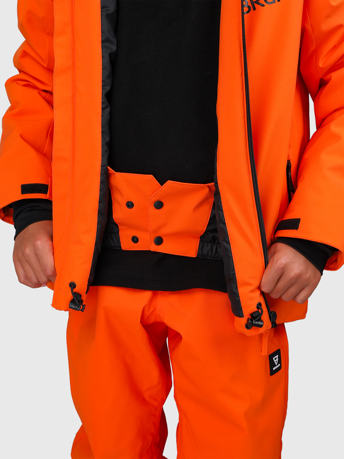 Navigaty Boys Snow Jacket | Punch Orange - Image 15