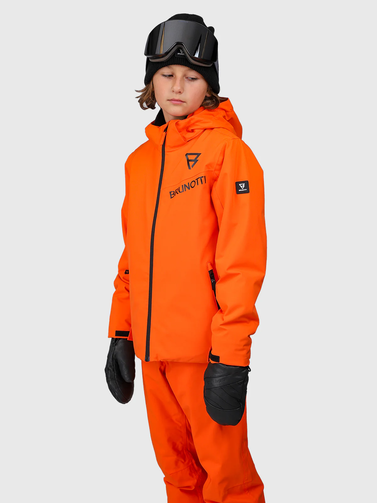 Navigaty Boys Snow Jacket | Punch Orange - Image 4