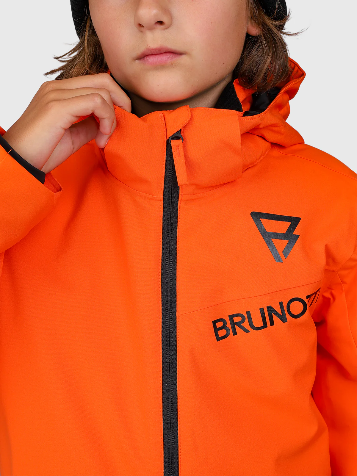 Navigaty Boys Snow Jacket | Punch Orange - Image 6