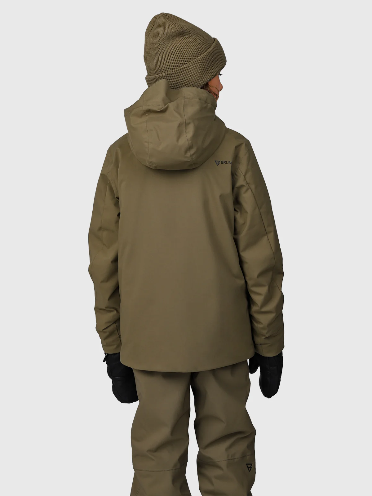 Navigaty Boys Snow Jacket | Dusky Green - Image 2
