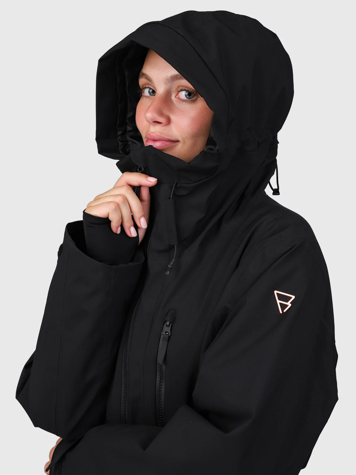 Nevicara Women Snow Jacket | Black - Image 21