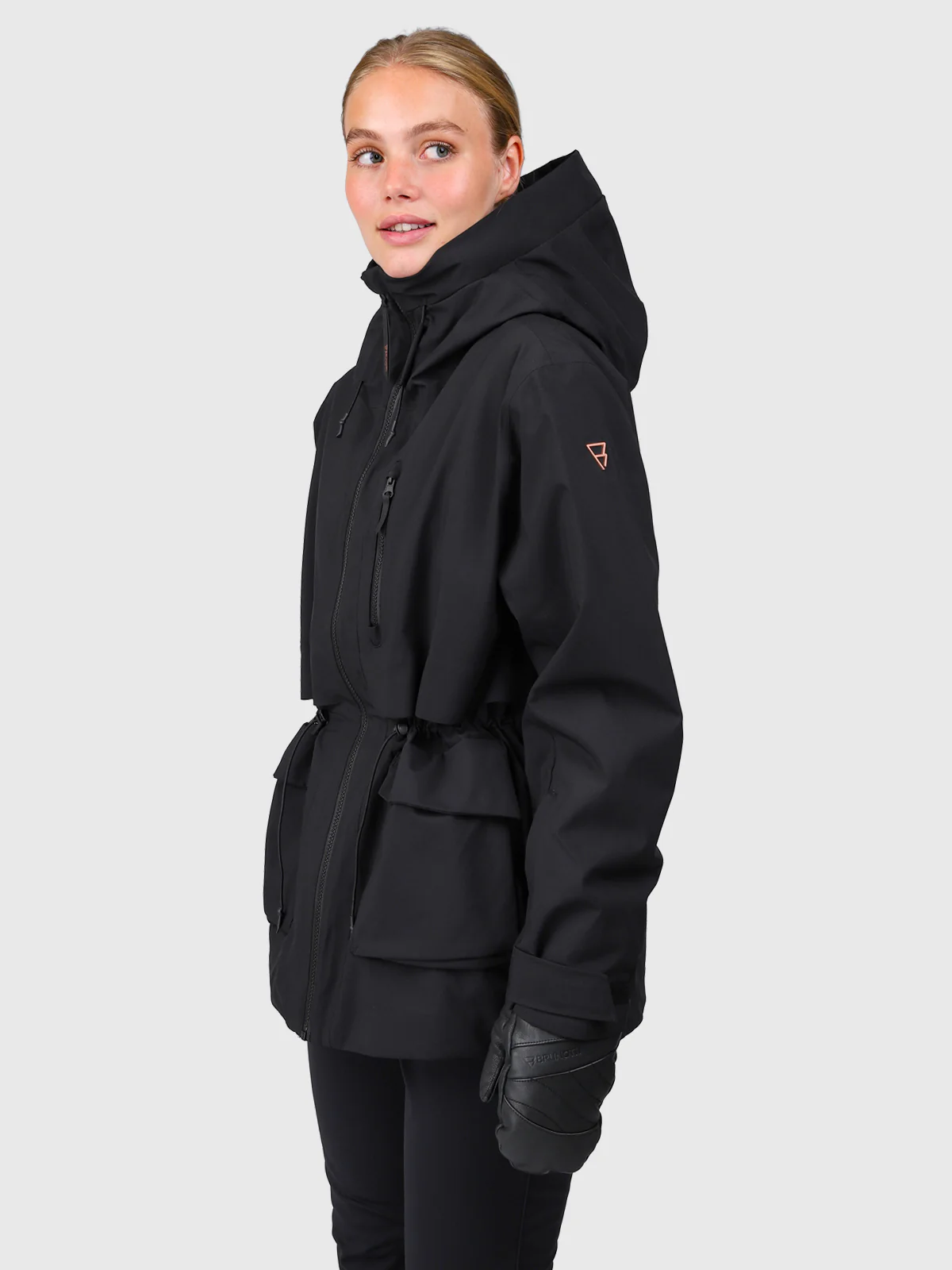 Nevicara Women Snow Jacket | Black - Image 4