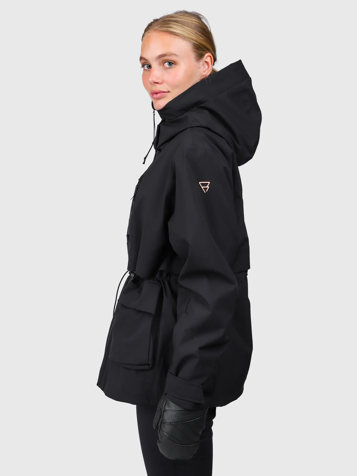 Nevicara Women Snow Jacket | Black - Image 5