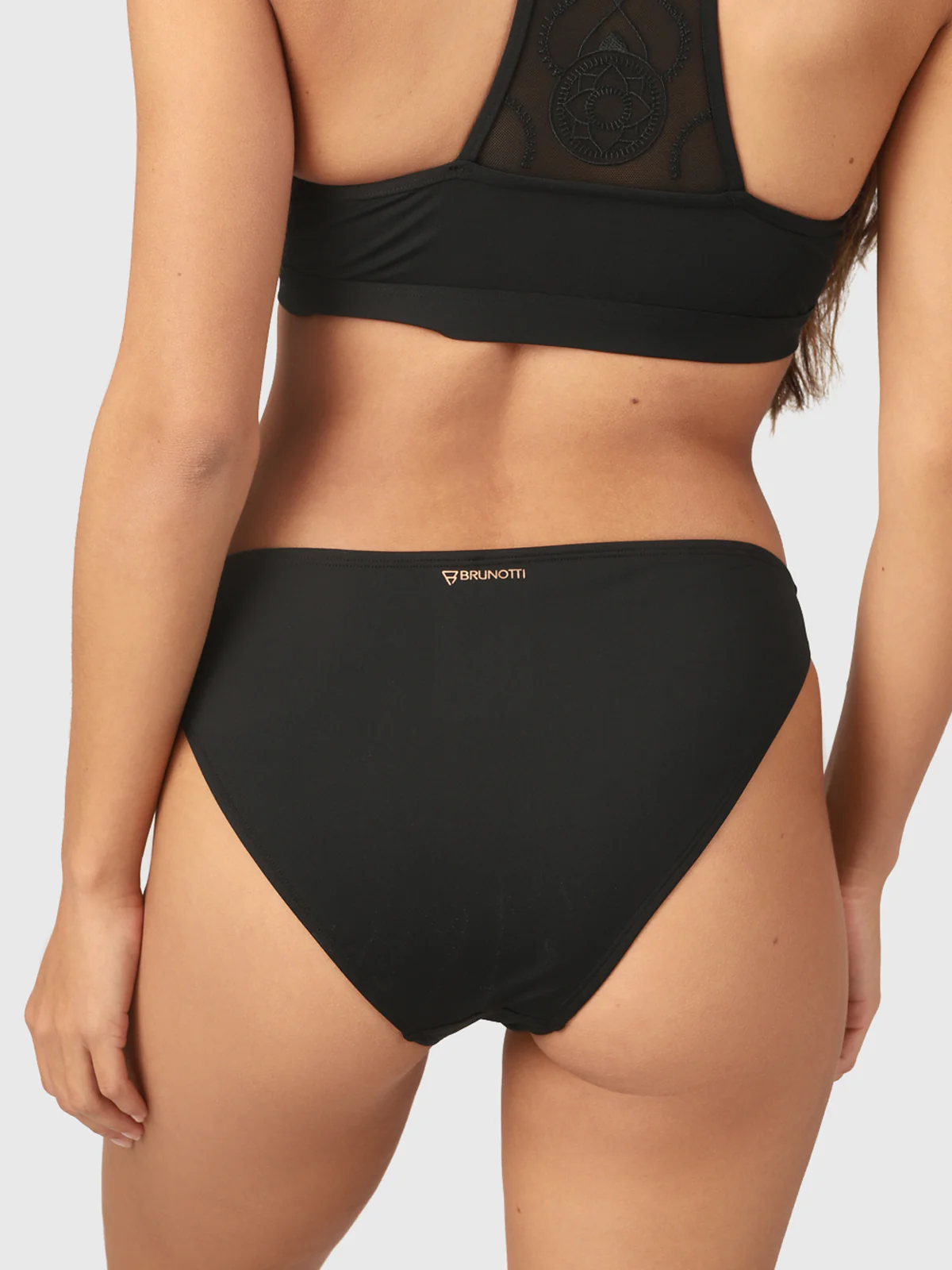 Nole Women Bikini Bottom | Black - Image 7
