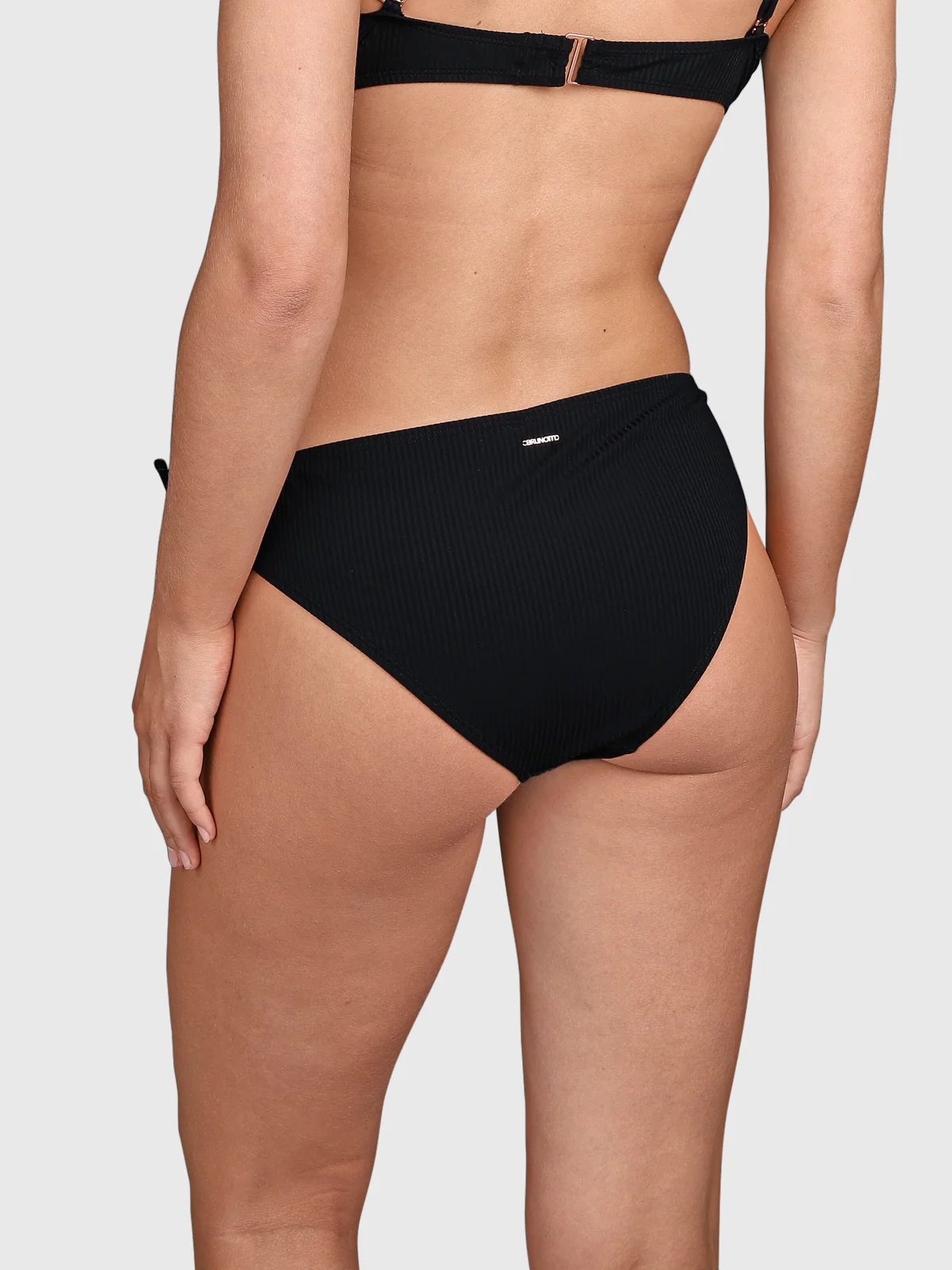 Nolestina-Rib Women Bikini Bottom | Black - Image 10