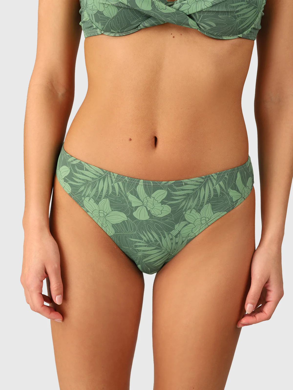 Nolina-Leaf Women Bikini Bottom | Juniper